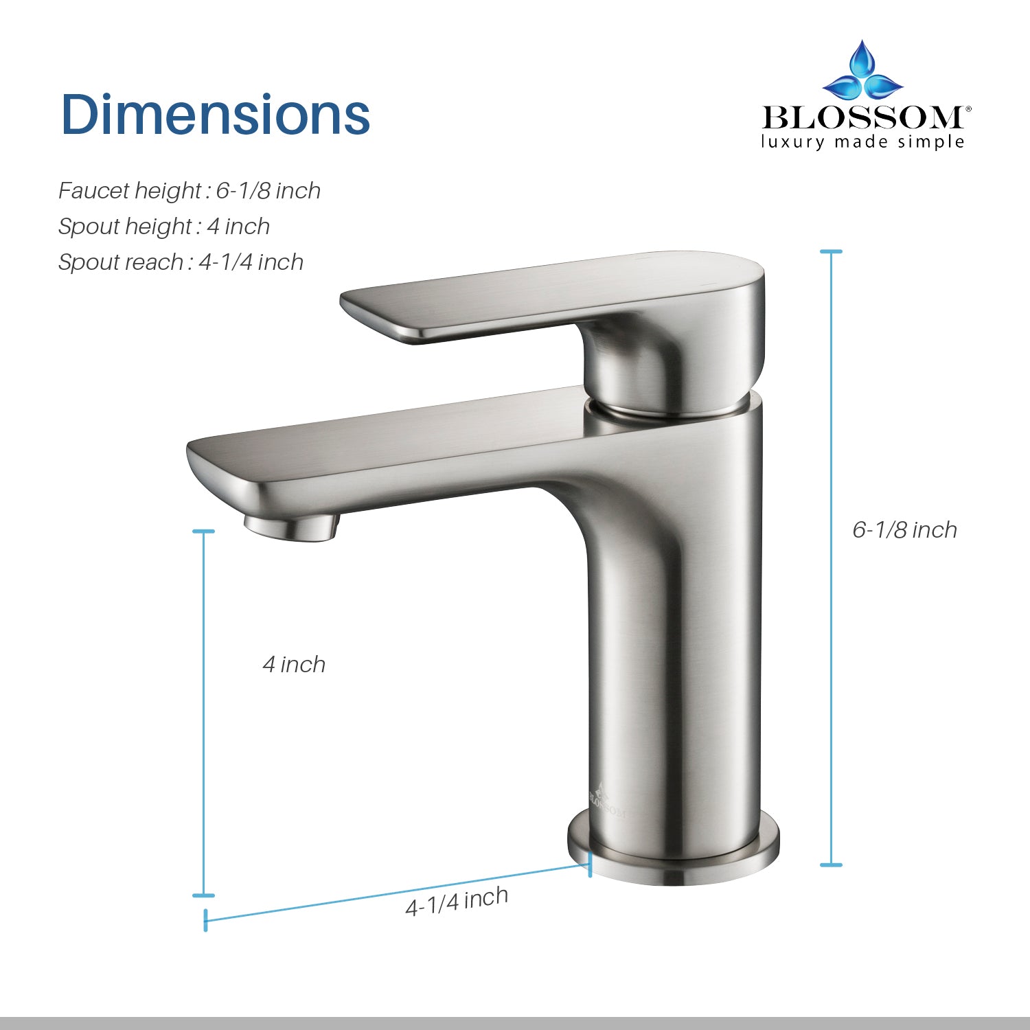 Single Handle Lavatory Faucet F01 120