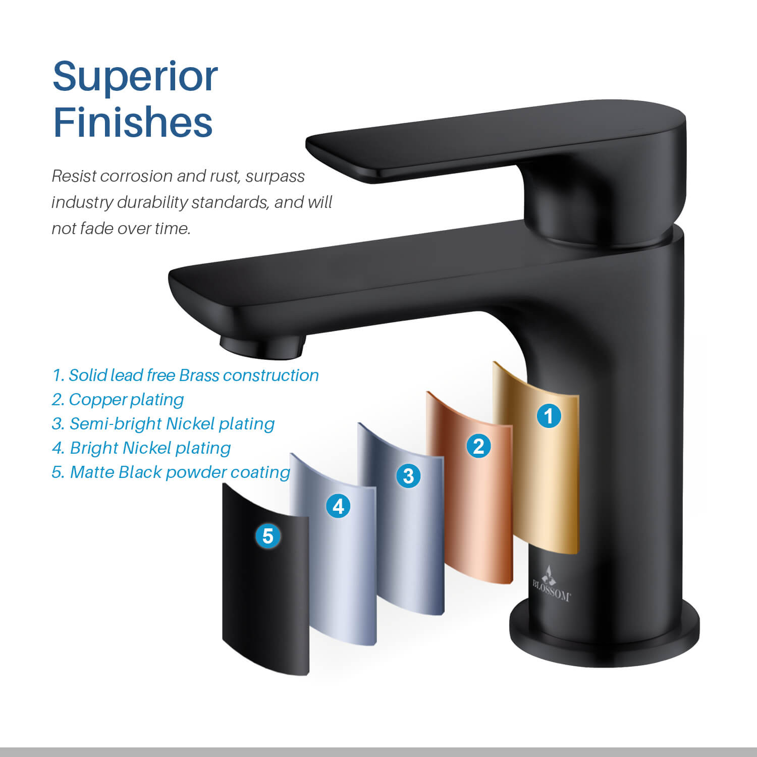 Single Handle Lavatory Faucet F01 120