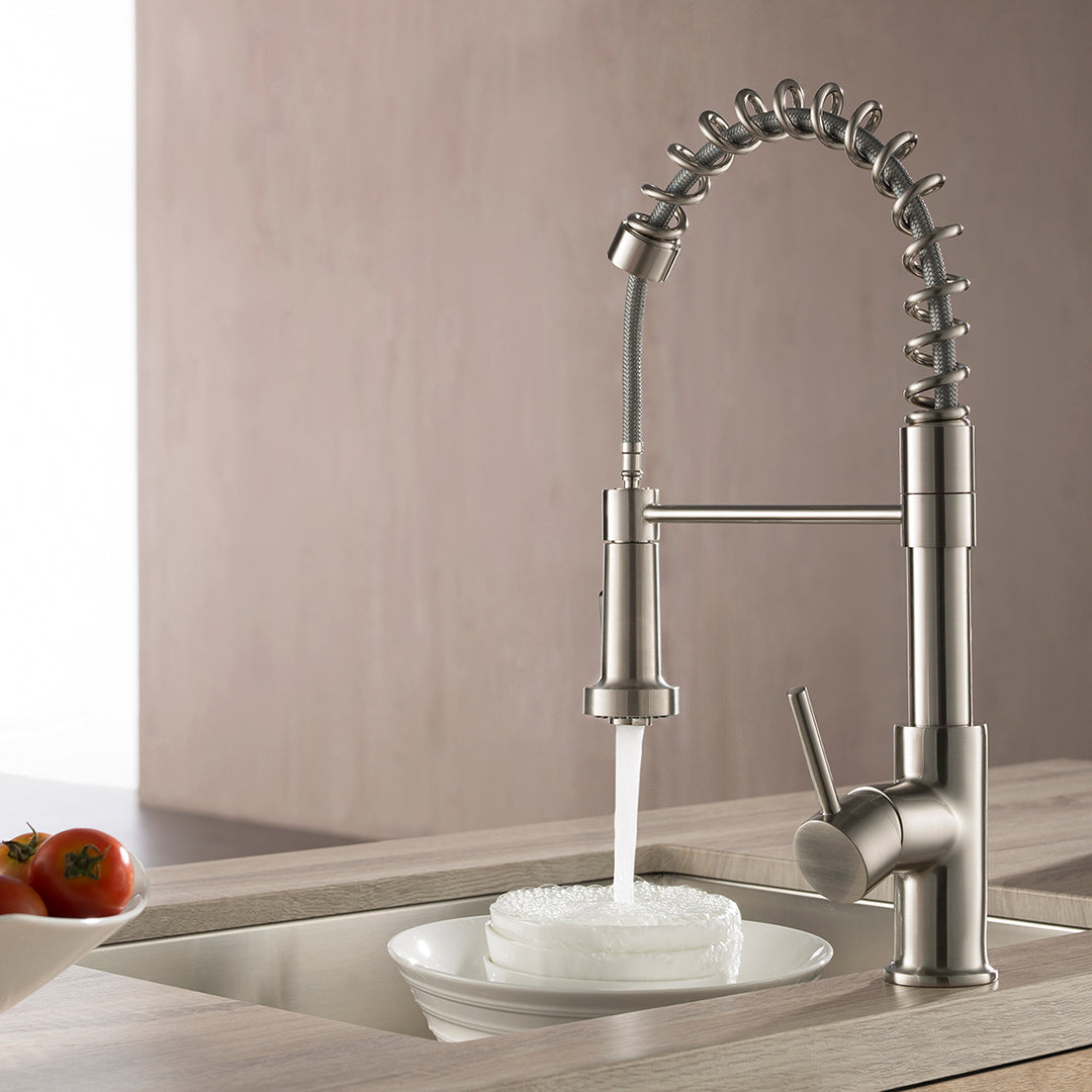 Single Handle Pull Out Kitchen Faucet F01 205