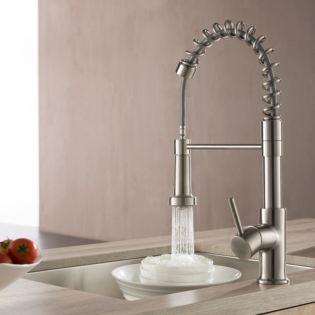 Single Handle Pull Out Kitchen Faucet F01 205