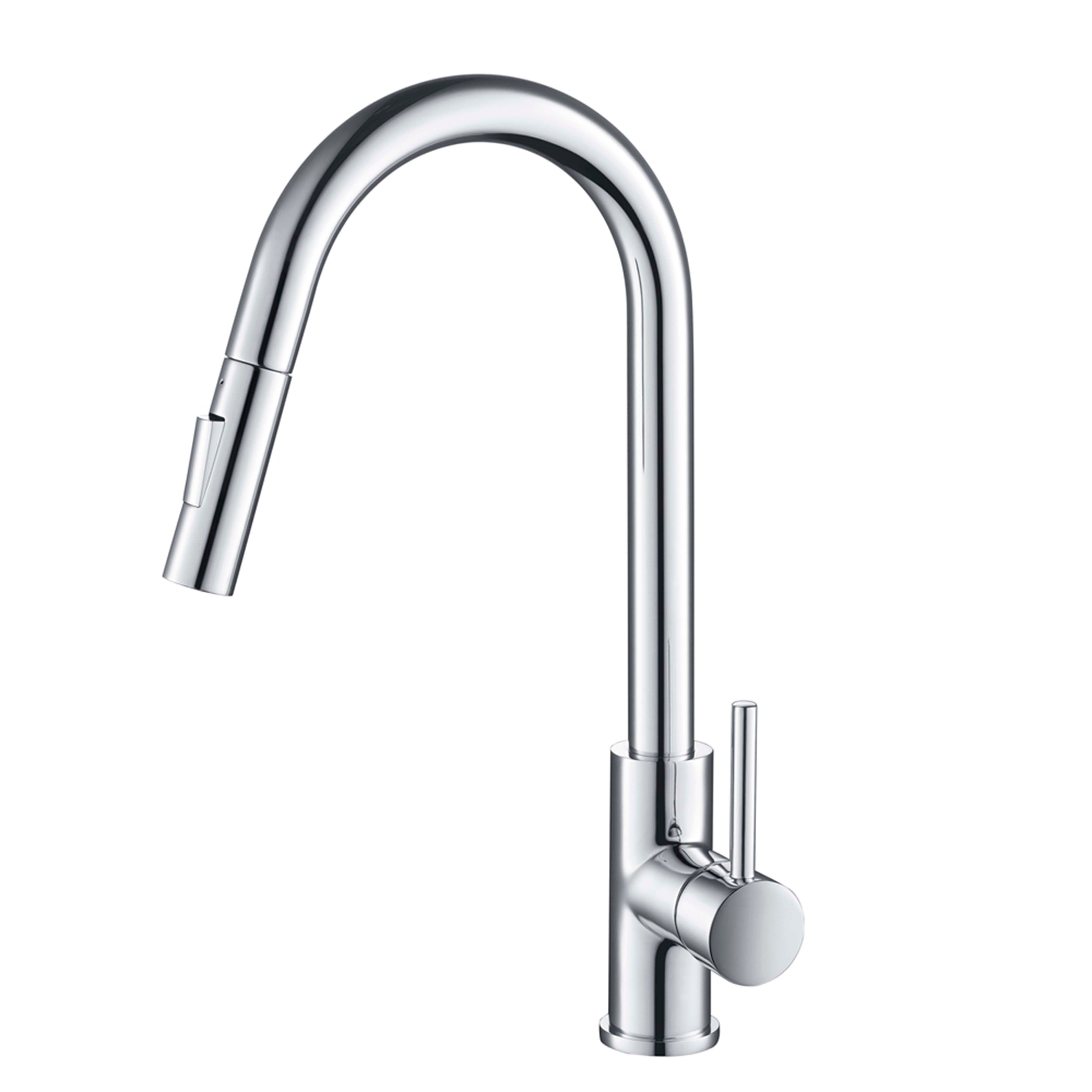 Single Handle Pull Down Kitchen Faucet F01 206