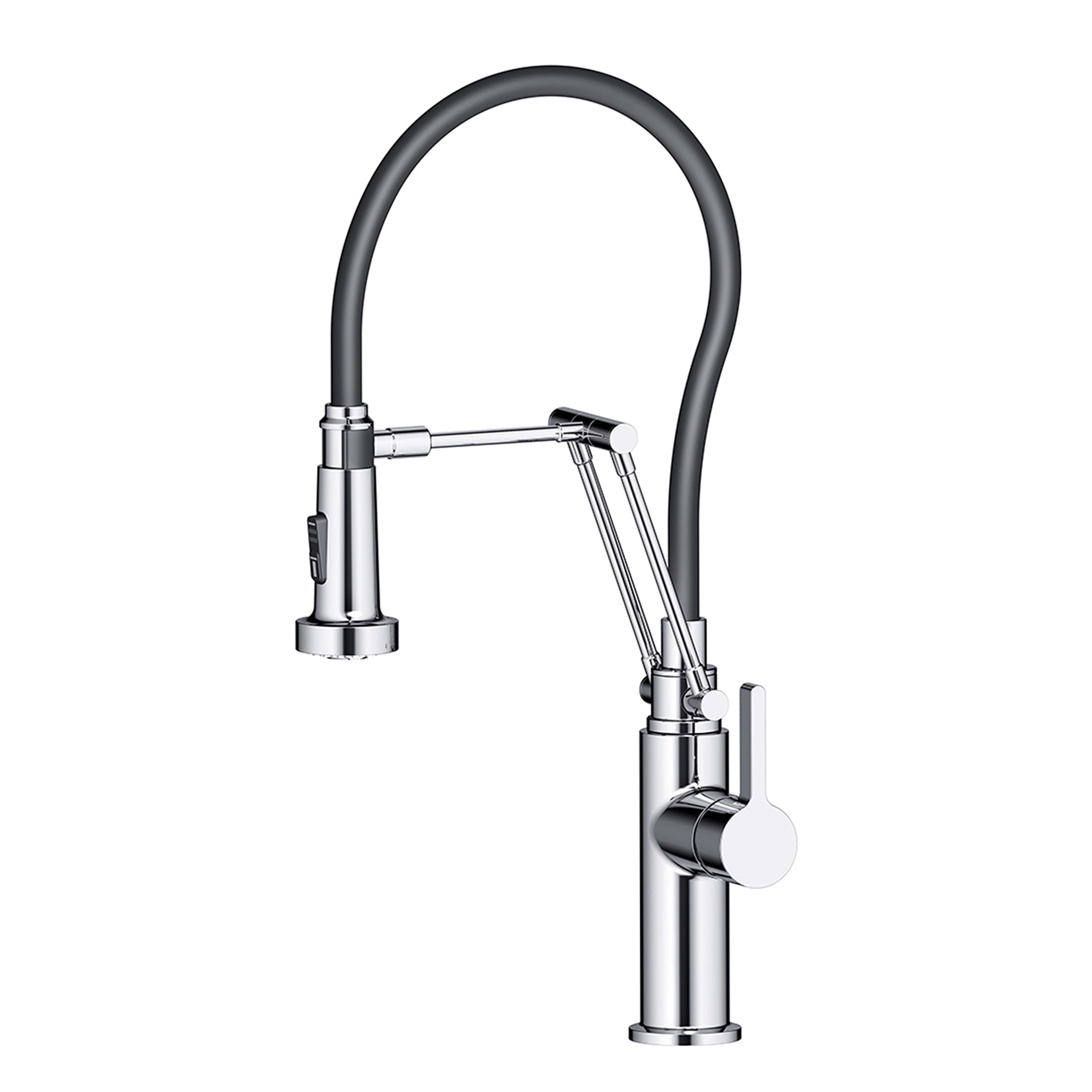 Single Handle Pull Out Kitchen Faucet F01 208 (Sale 4 Pcs)