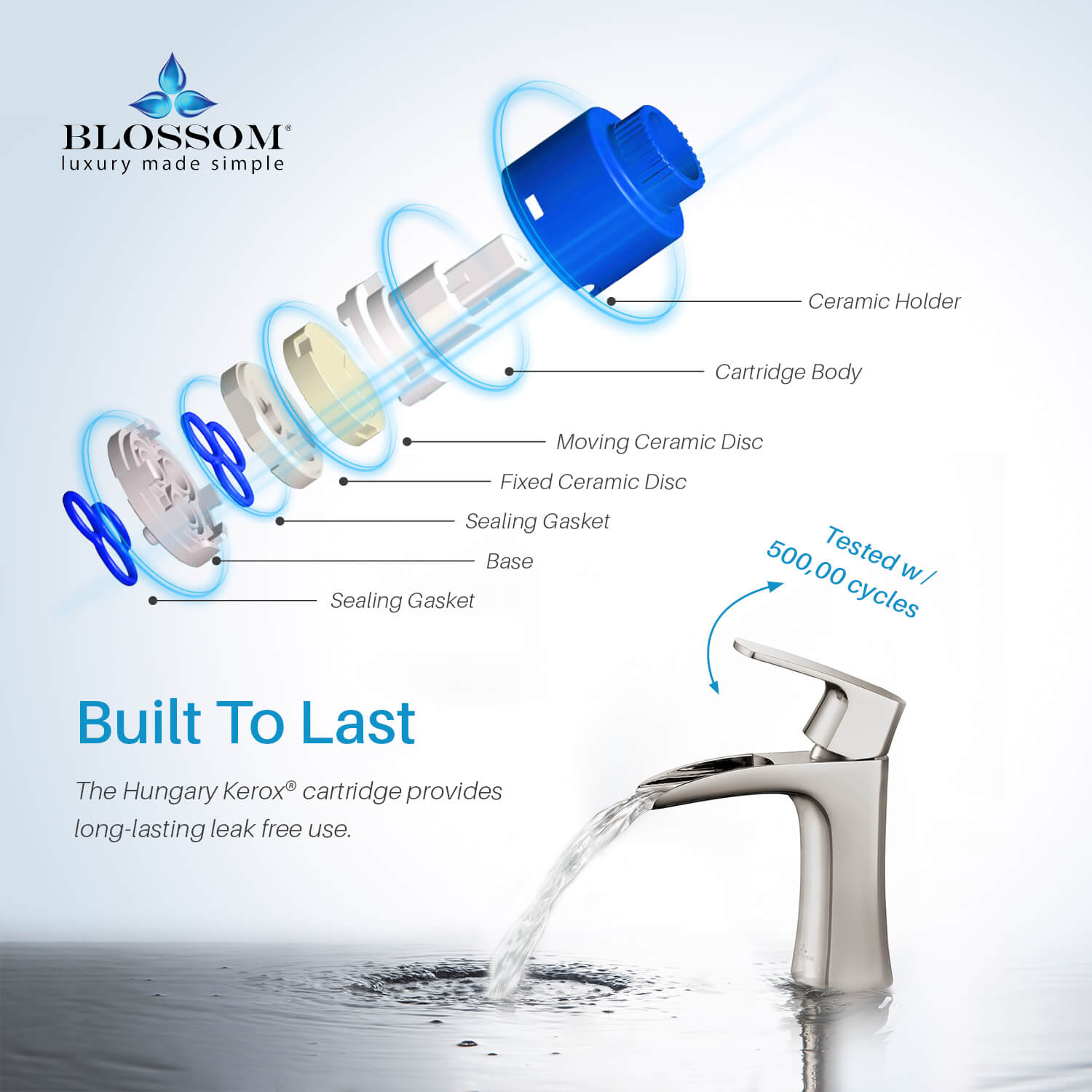 Single Handle Lavatory Faucet F01 301