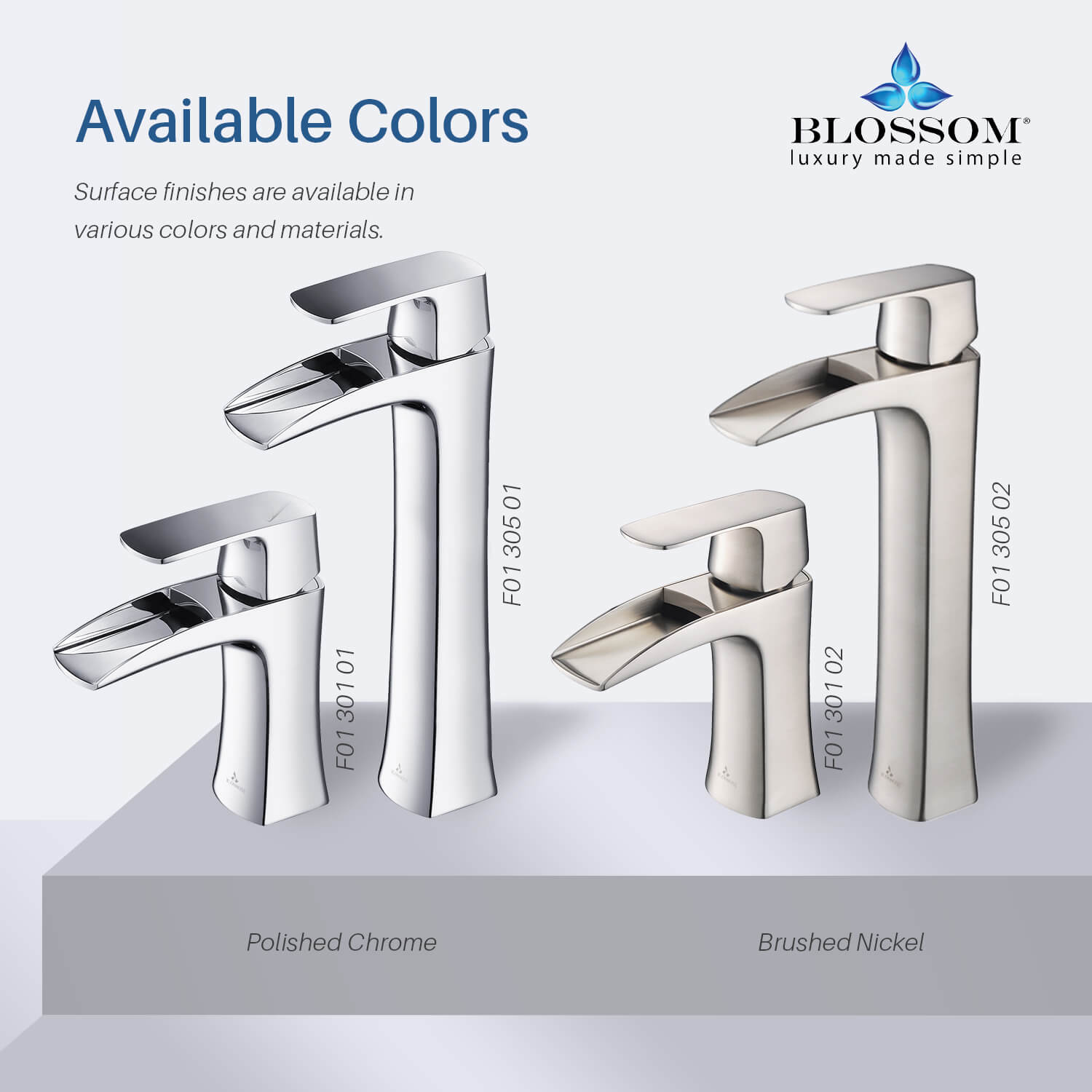Single Handle Lavatory Faucet F01 305