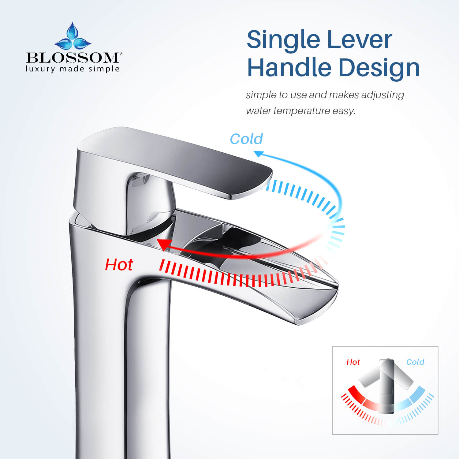 Single Handle Lavatory Faucet F01 305