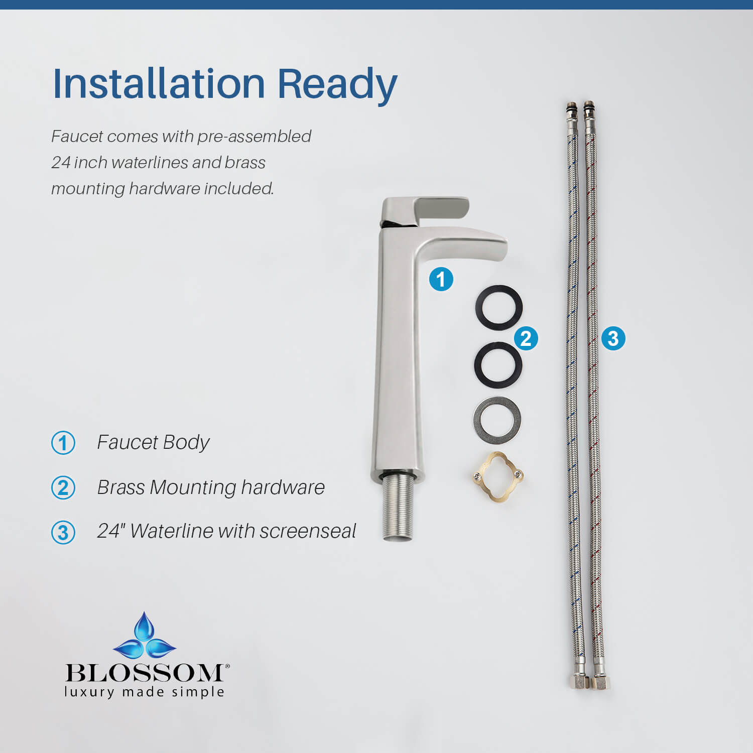 Single Handle Lavatory Faucet F01 305