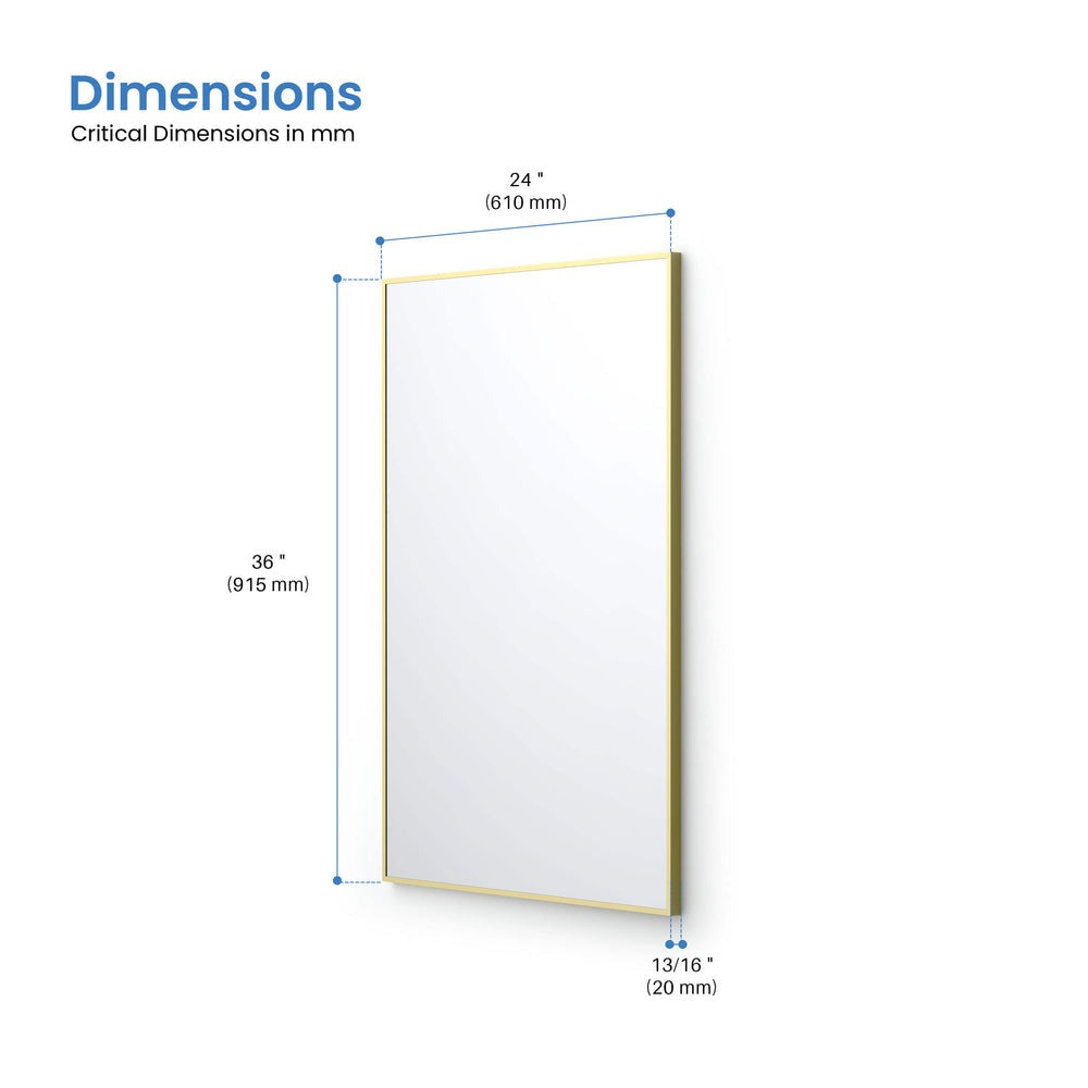 Metal Framed Mirrors FM1