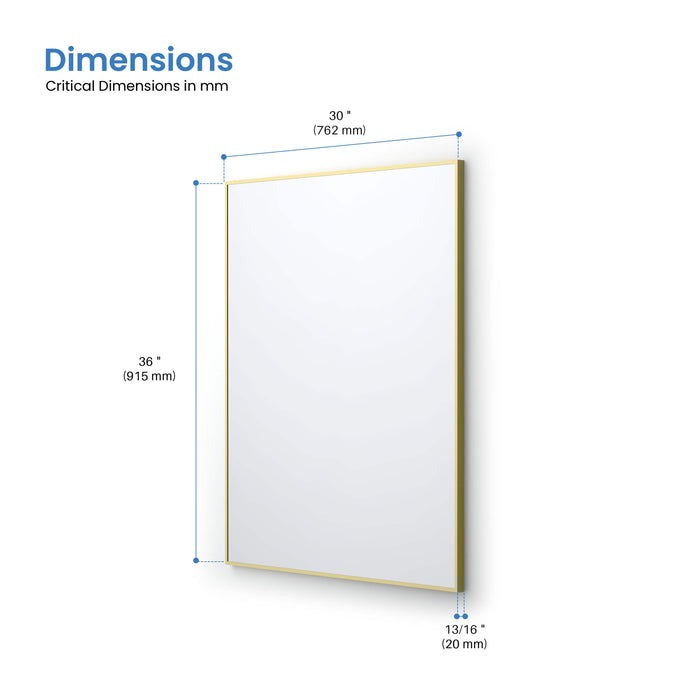 Metal Framed Mirrors FM1