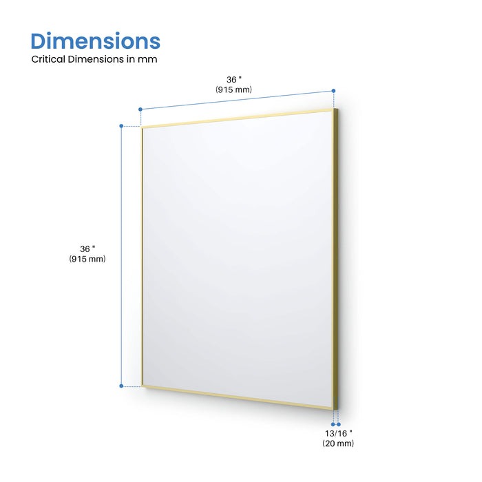 Metal Framed Mirrors FM1