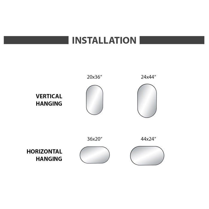 Metal Framed Mirrors FM4