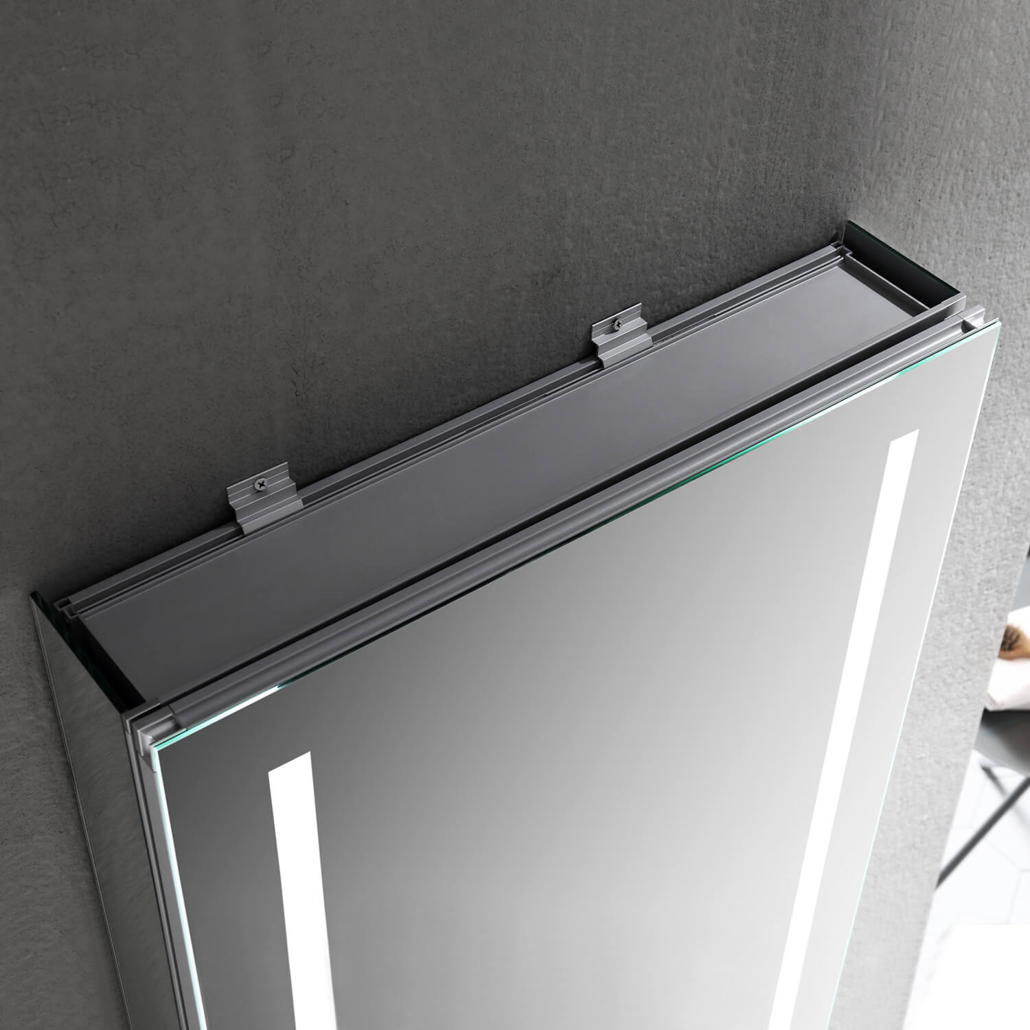 Pillar LED Medicine Cabinet MCL1