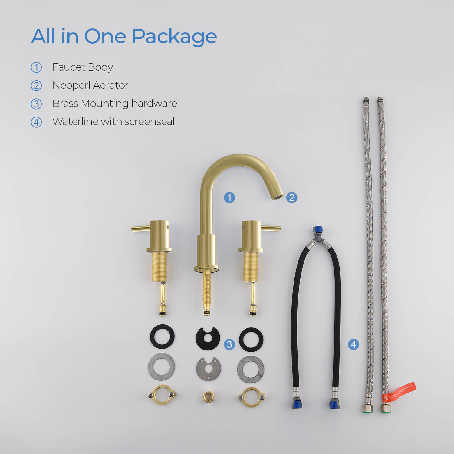 Wide Spread Lavatory Faucet KBF1016