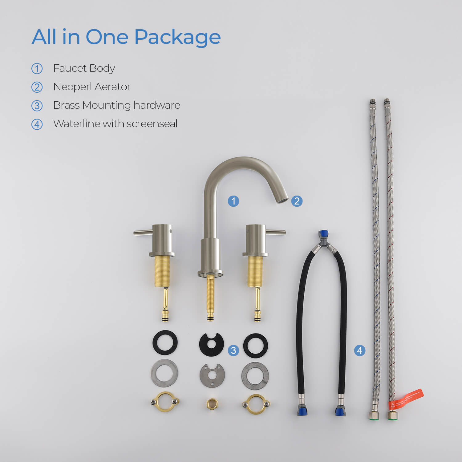 Wide Spread Lavatory Faucet KBF1016