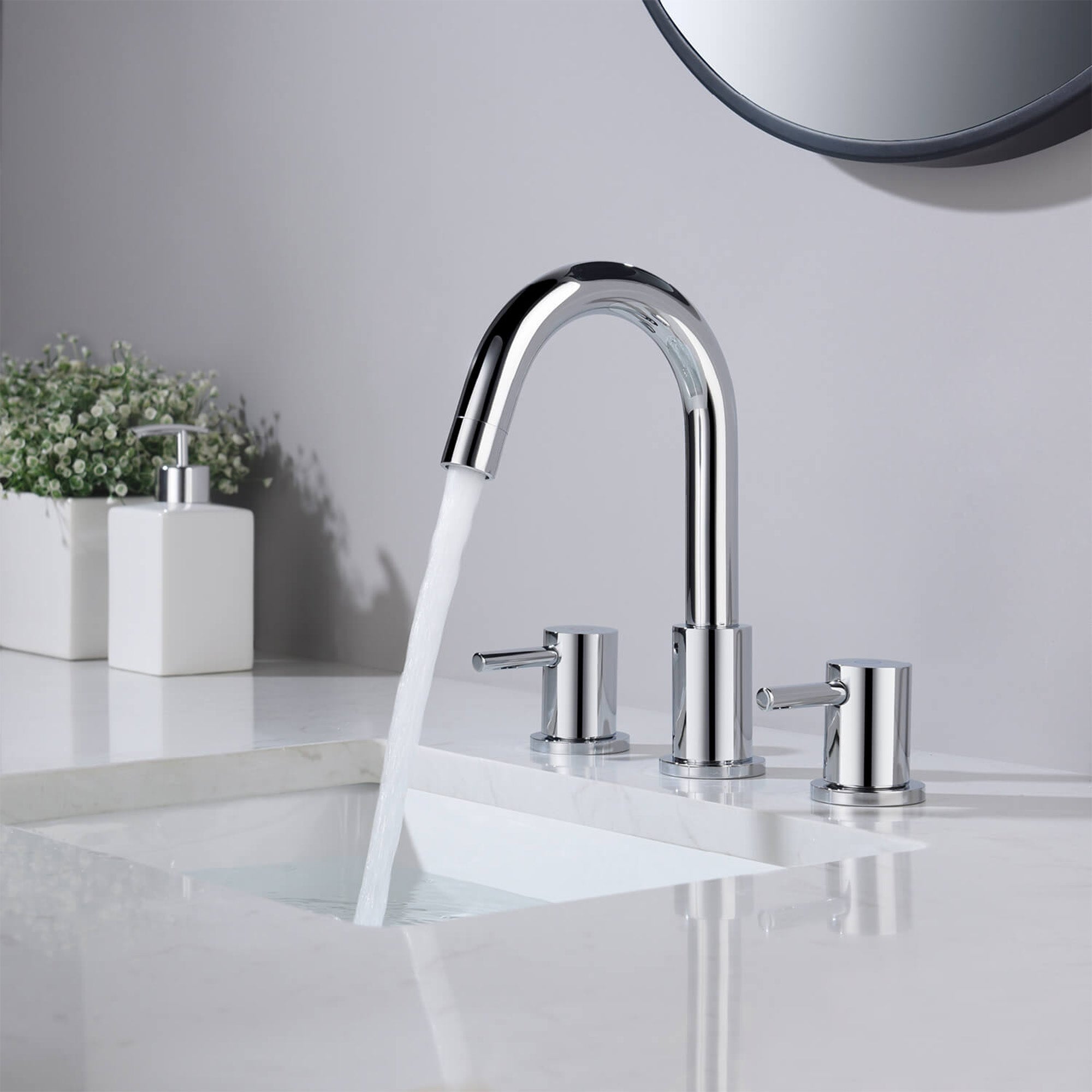 Wide Spread Lavatory Faucet KBF1016