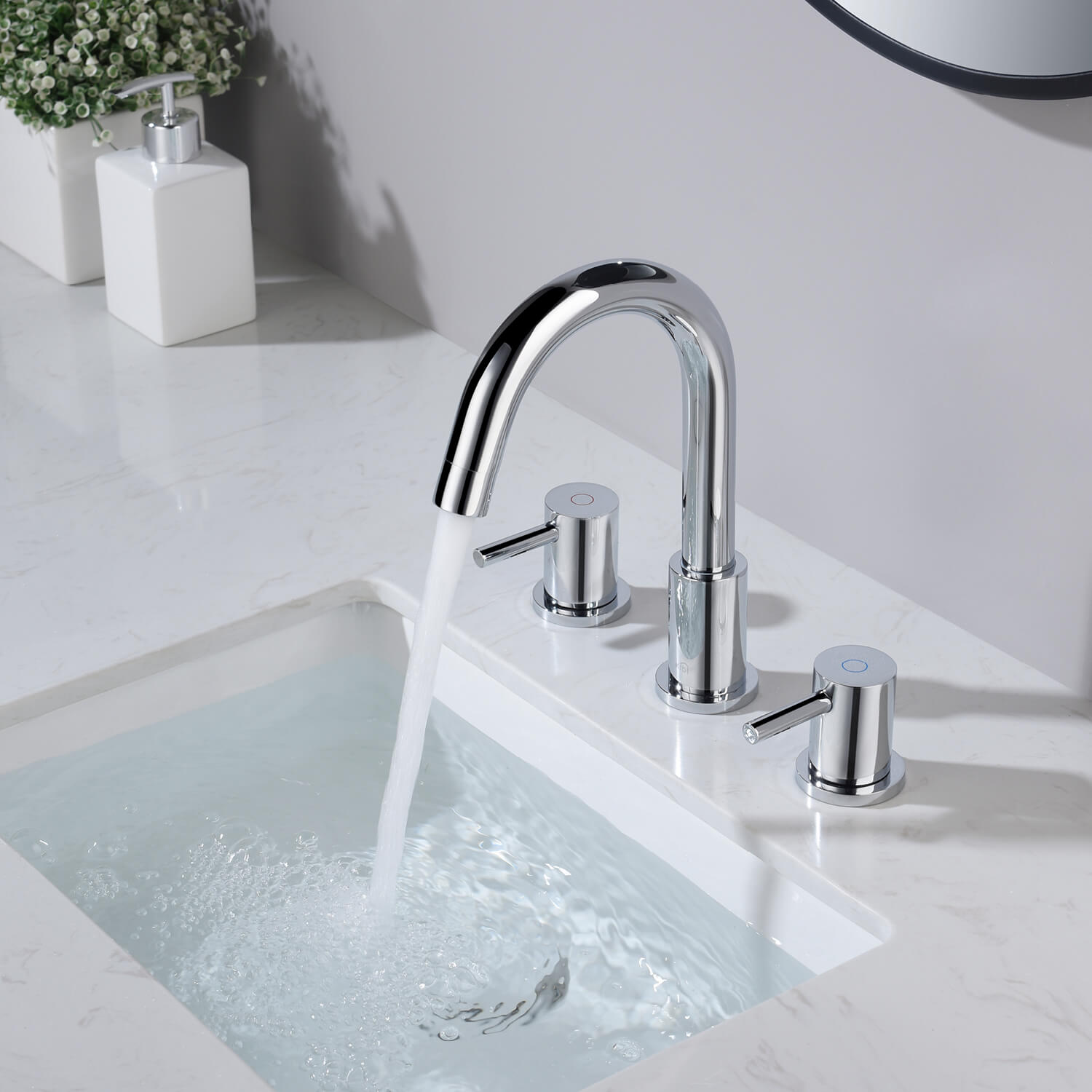 Wide Spread Lavatory Faucet KBF1016