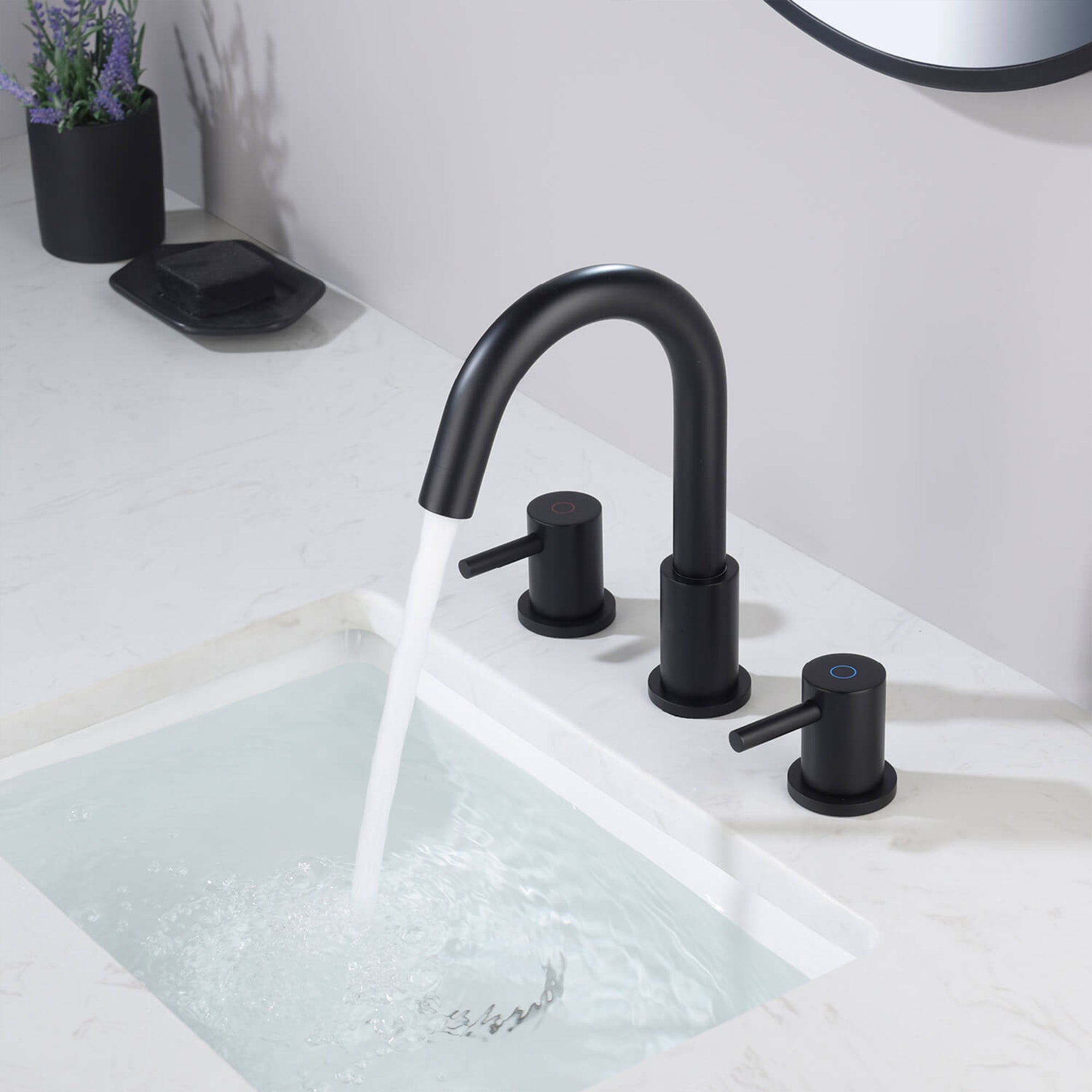 Wide Spread Lavatory Faucet KBF1016