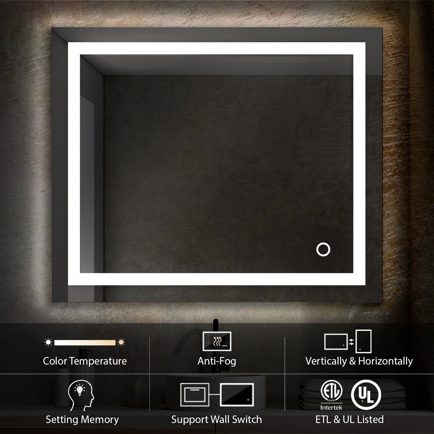 Lyra LED Mirror LED M8