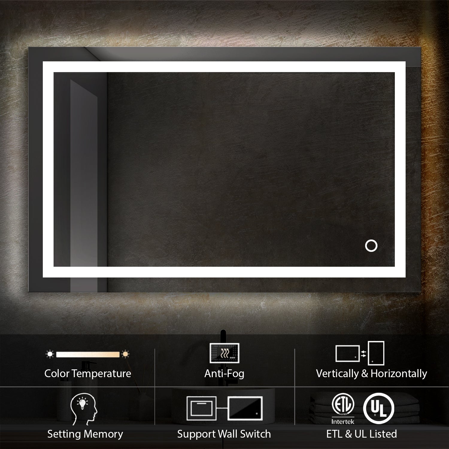 Lyra LED Mirror LED M8