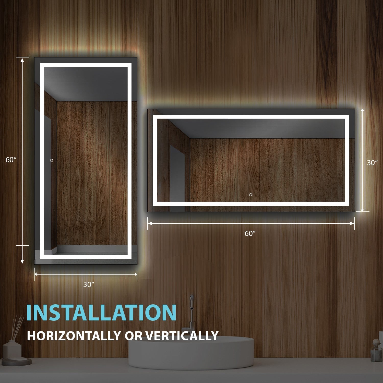 Lyra LED Mirror LED M8