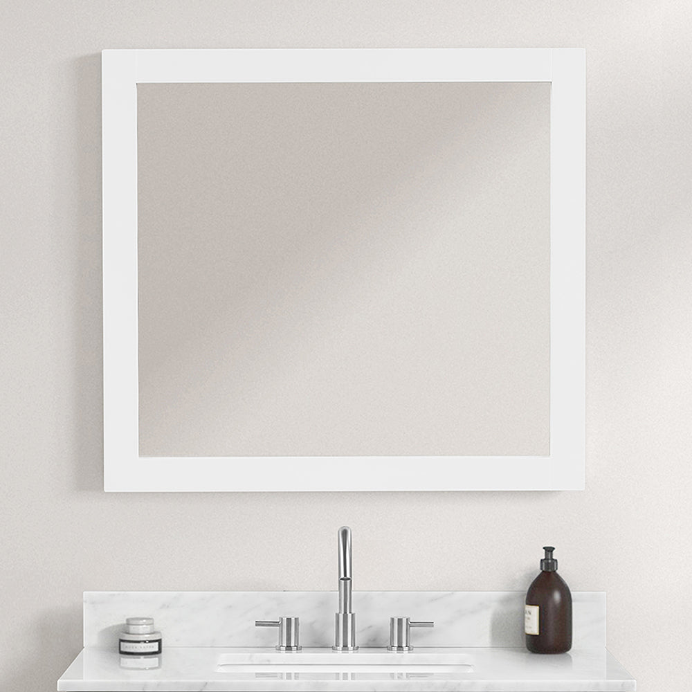 Wood Framed Mirror M6