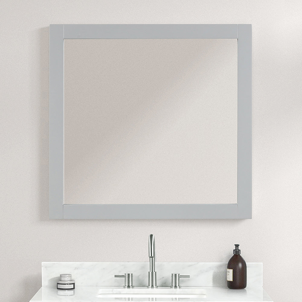 Wood Framed Mirror M6