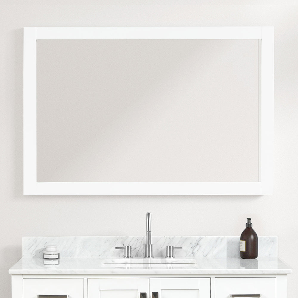 Wood Framed Mirror M6