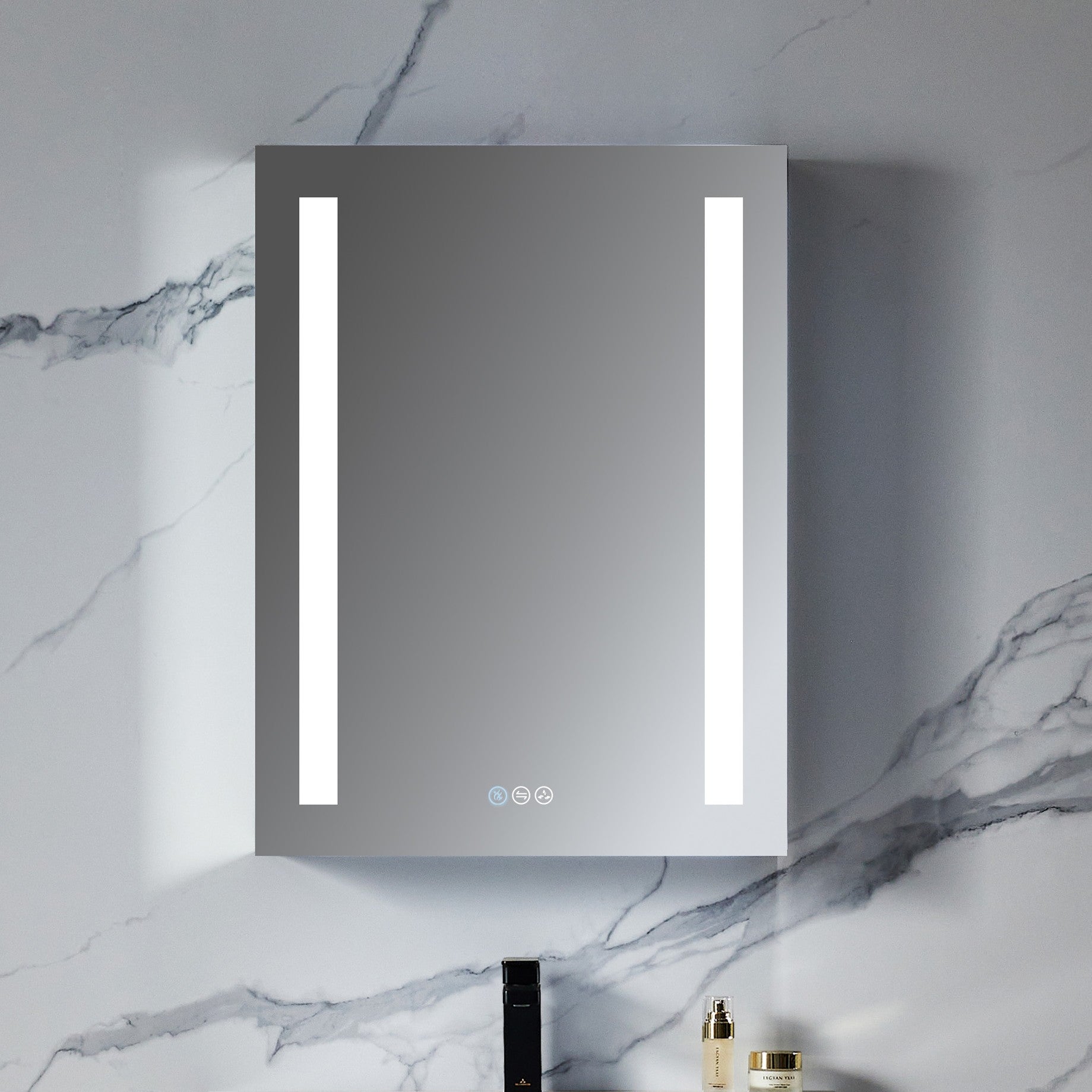 Pillar LED Medicine Cabinet MCL1