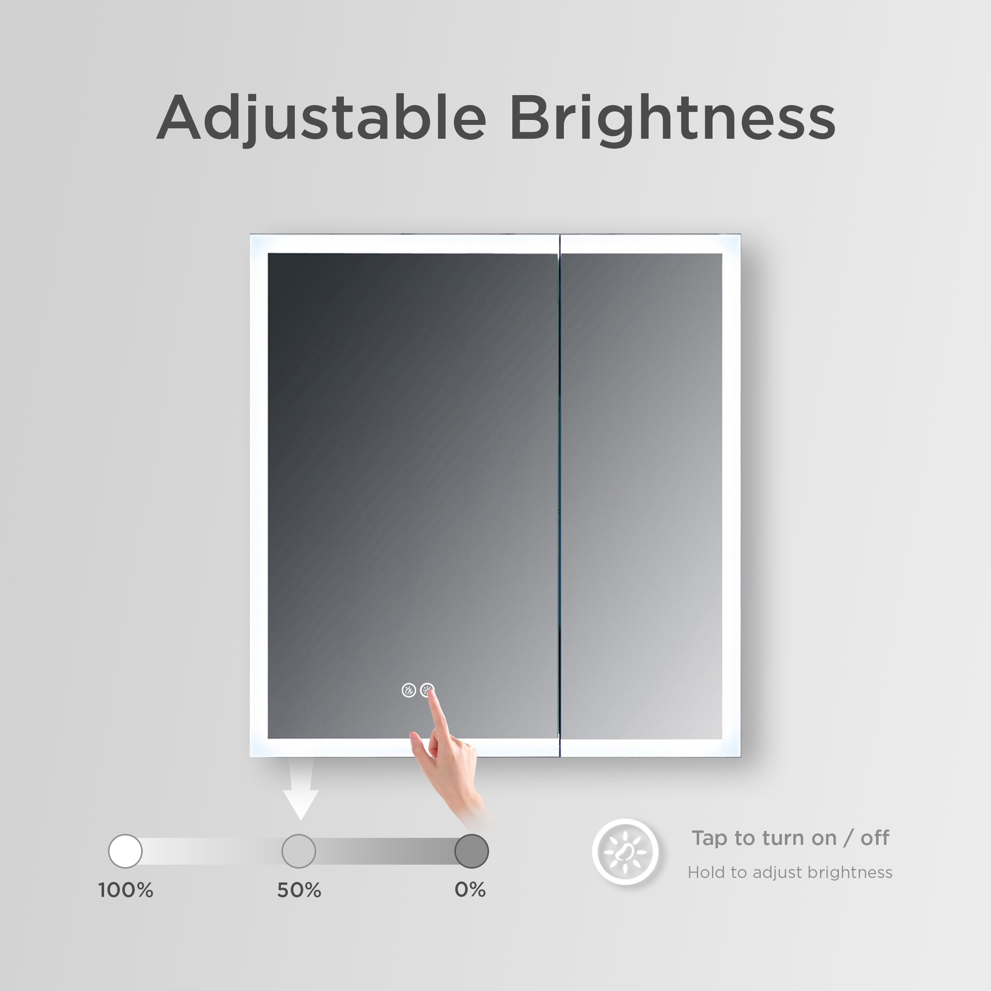 Capella LED Medicine Cabinet MCL11