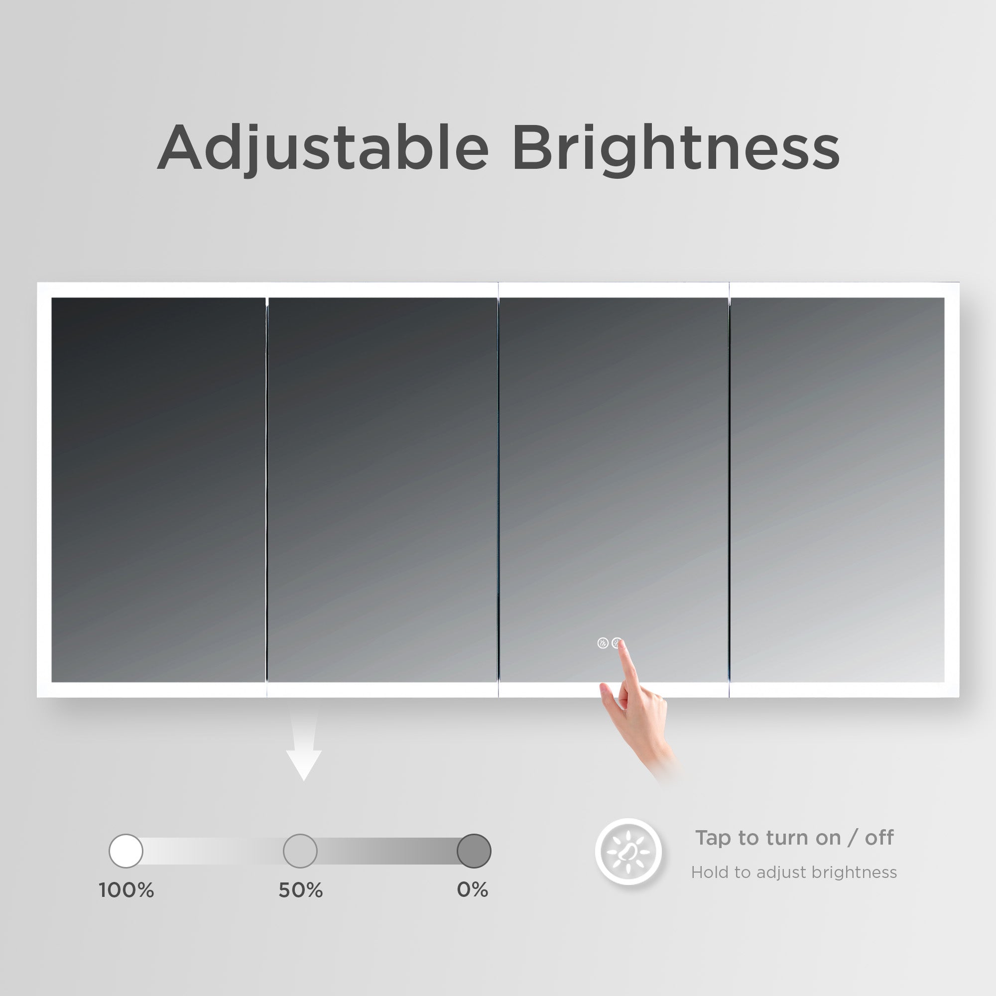 Capella LED Medicine Cabinet MCL11