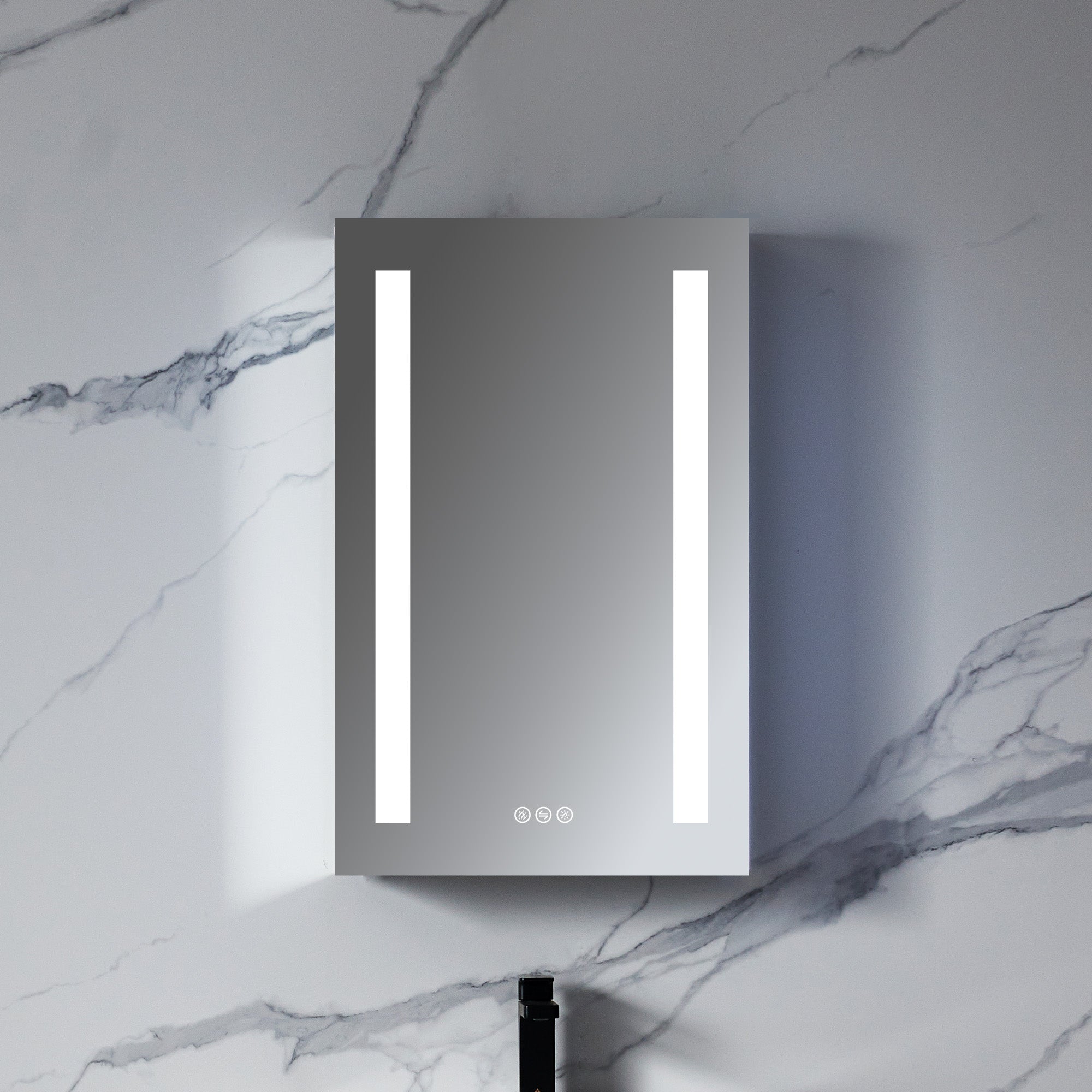 Pillar LED Medicine Cabinet MCL1