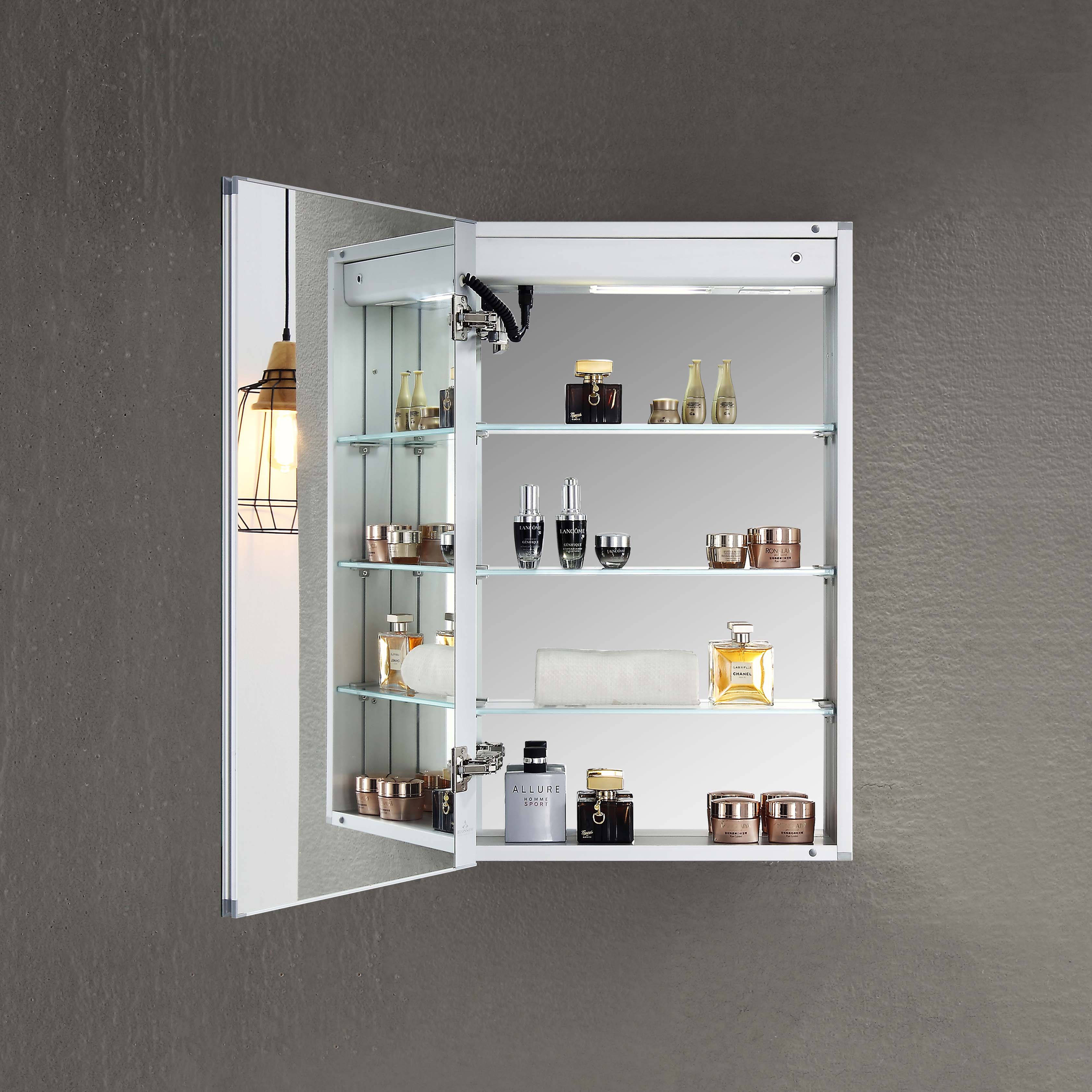 Pillar LED Medicine Cabinet MCL1