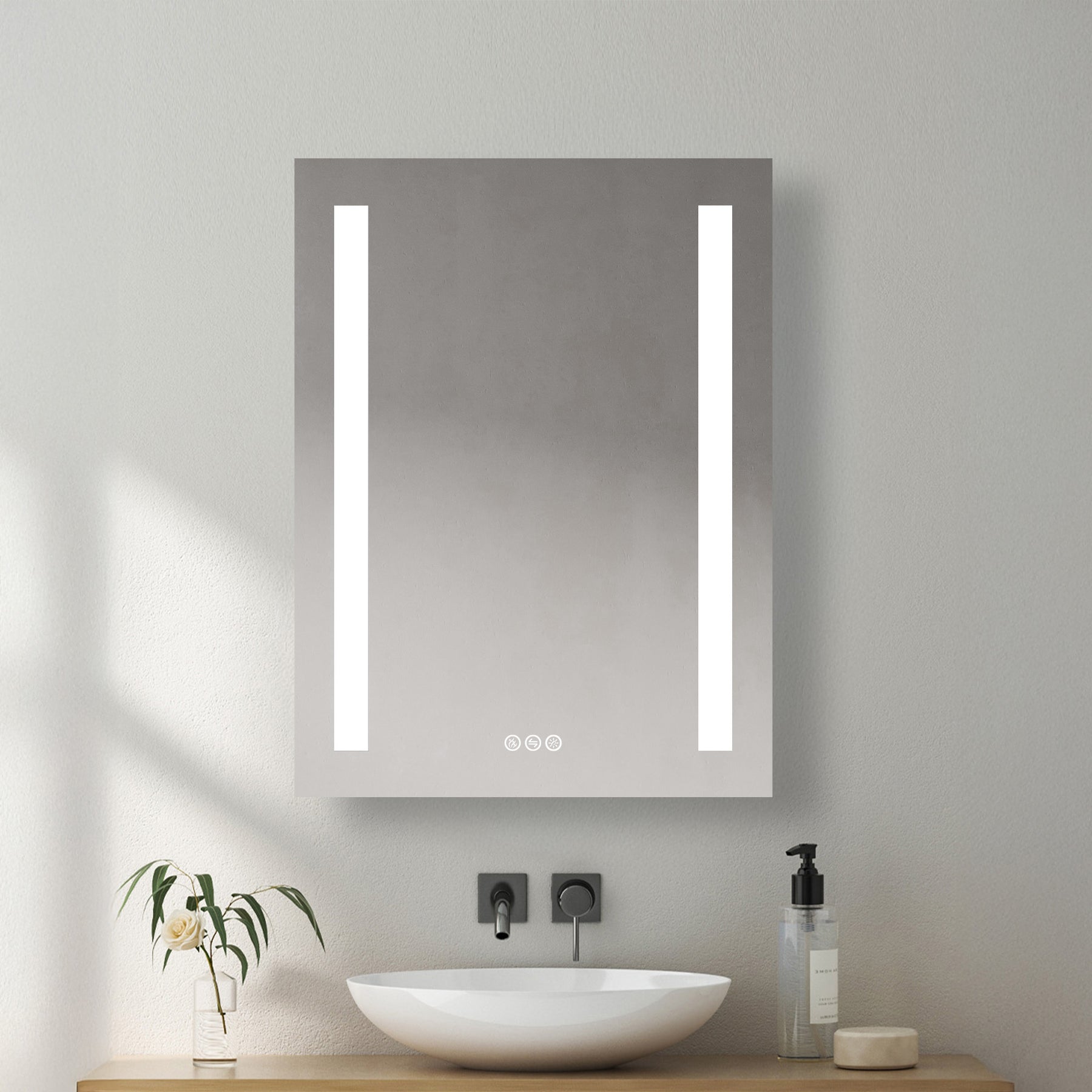 Pillar LED Medicine Cabinet MCL1