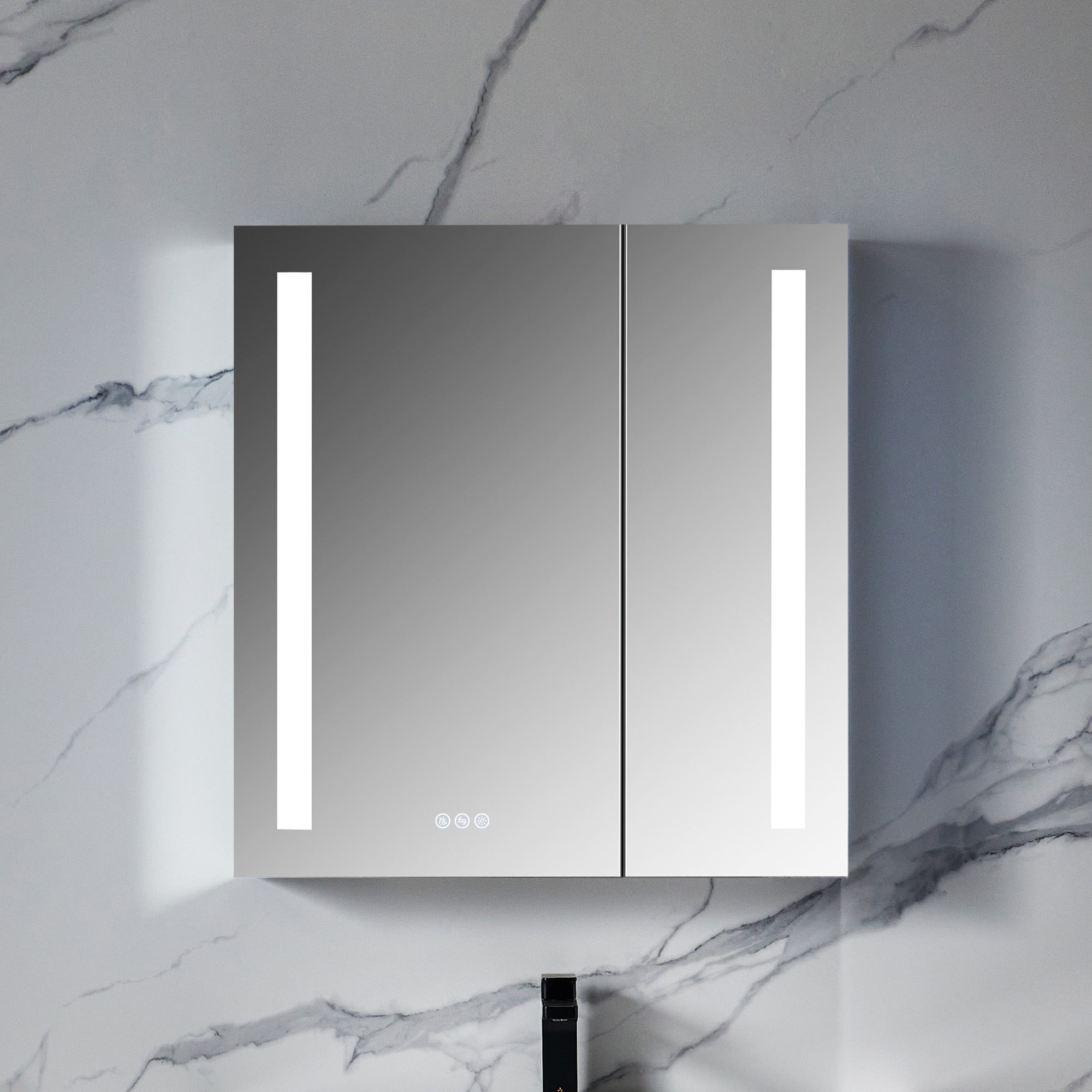 Pillar LED Medicine Cabinet MCL1