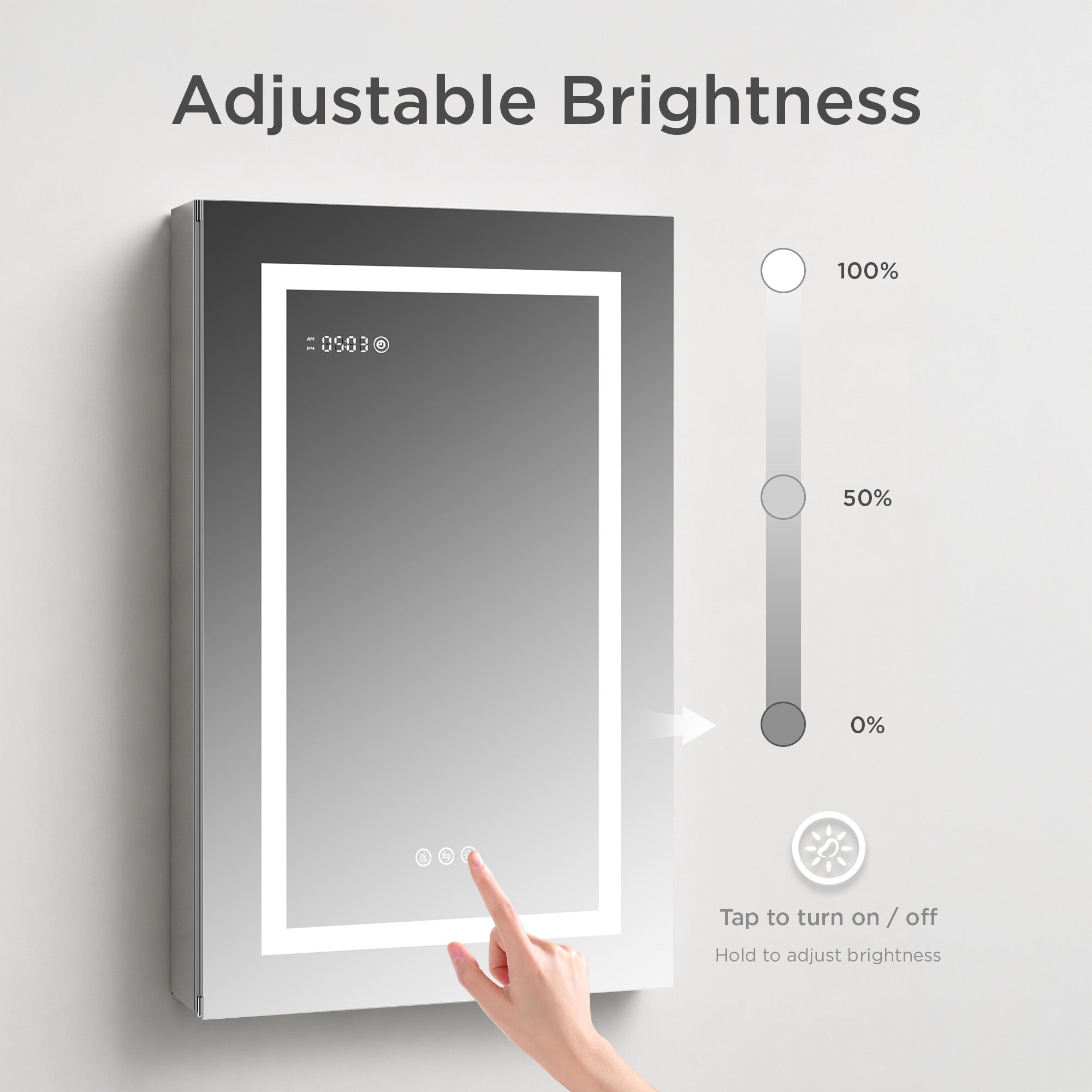 Asta Led Medicine Cabinet MCL2