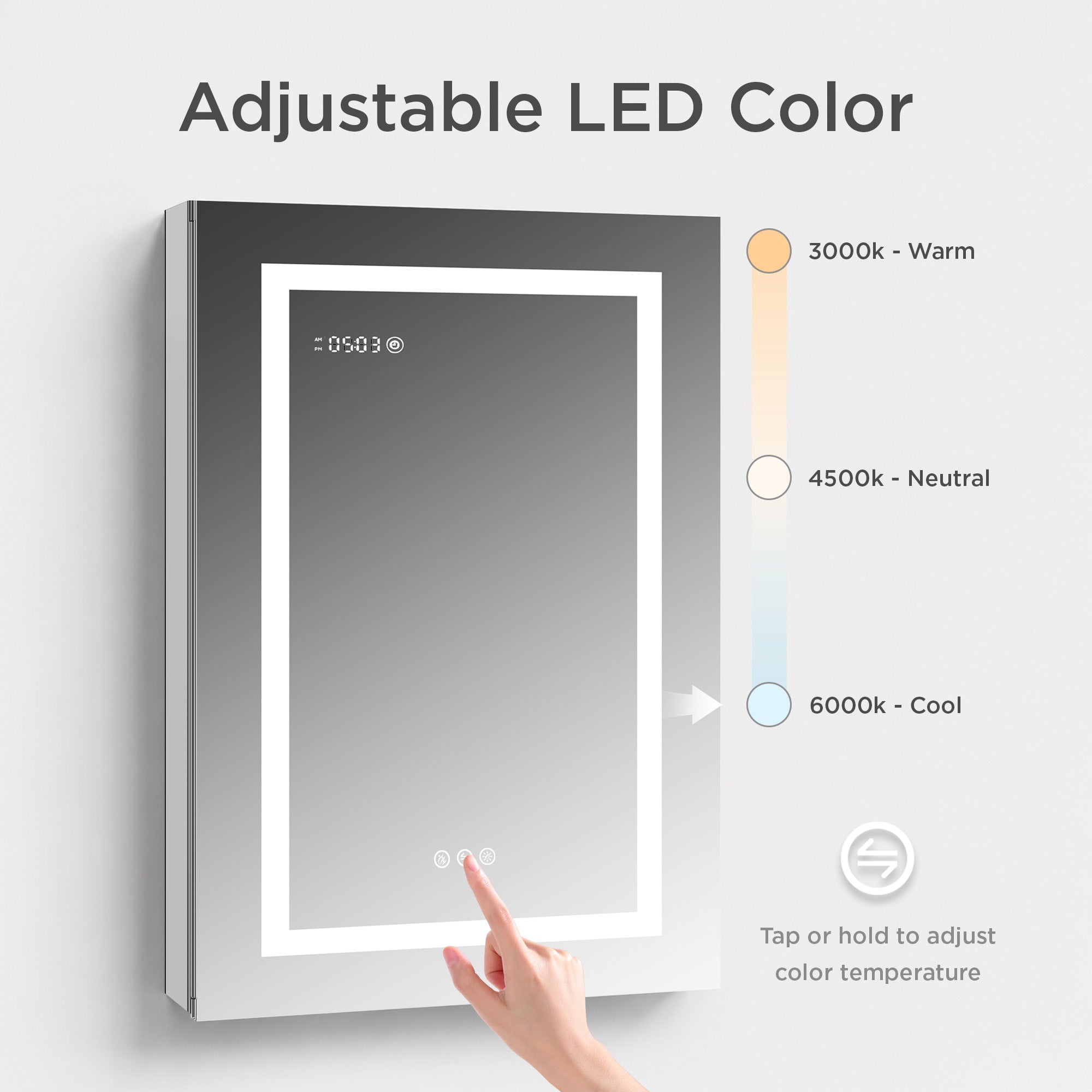 Asta Led Medicine Cabinet MCL2