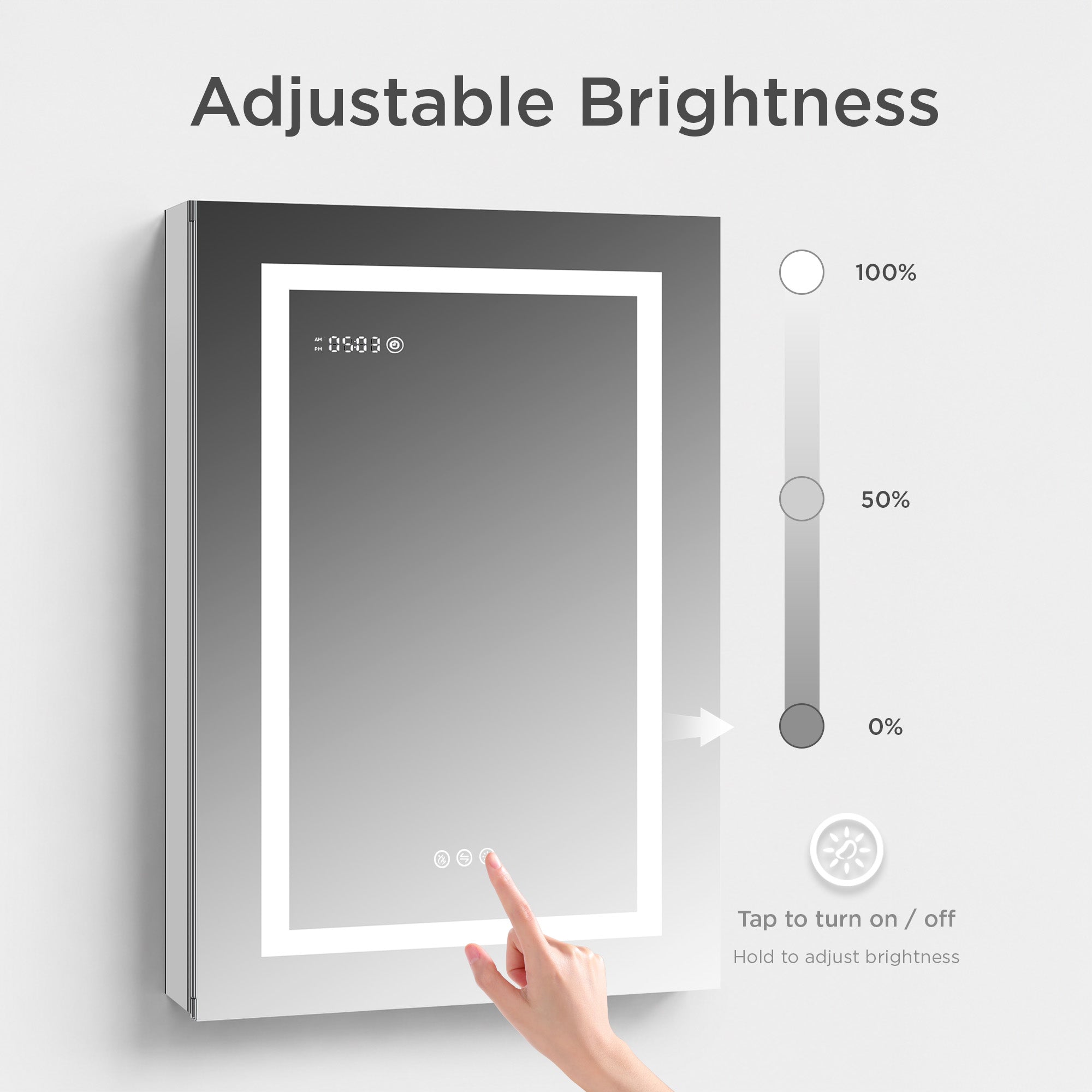 Asta Led Medicine Cabinet MCL2