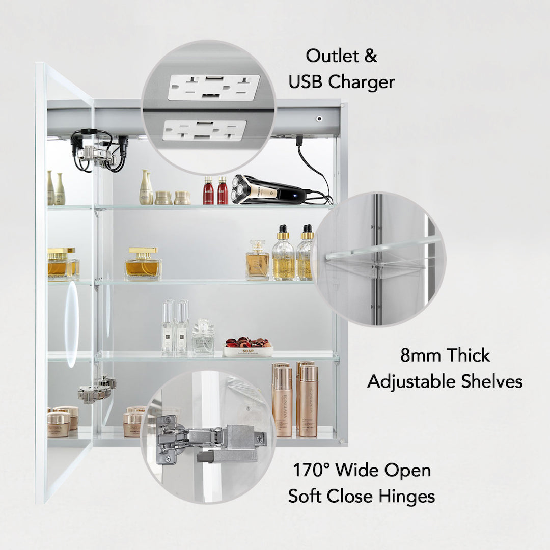 Asta Led Medicine Cabinet MCL2