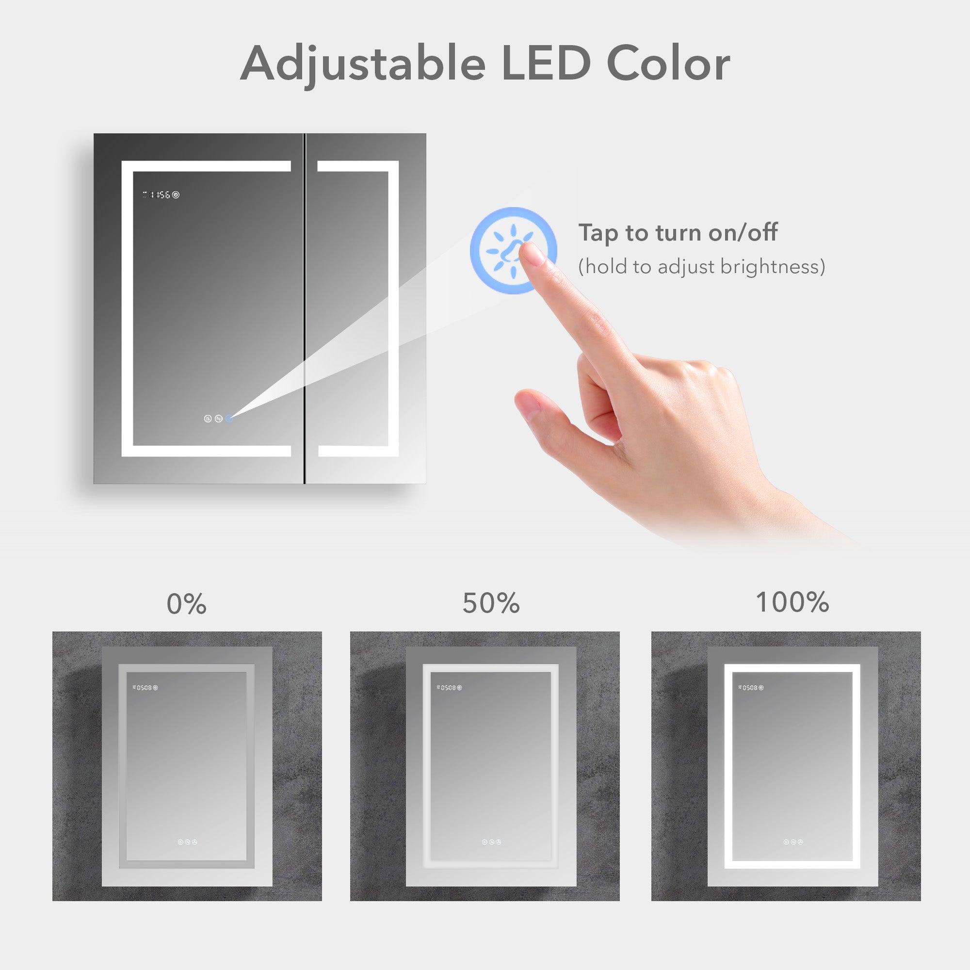 Asta Led Medicine Cabinet MCL2