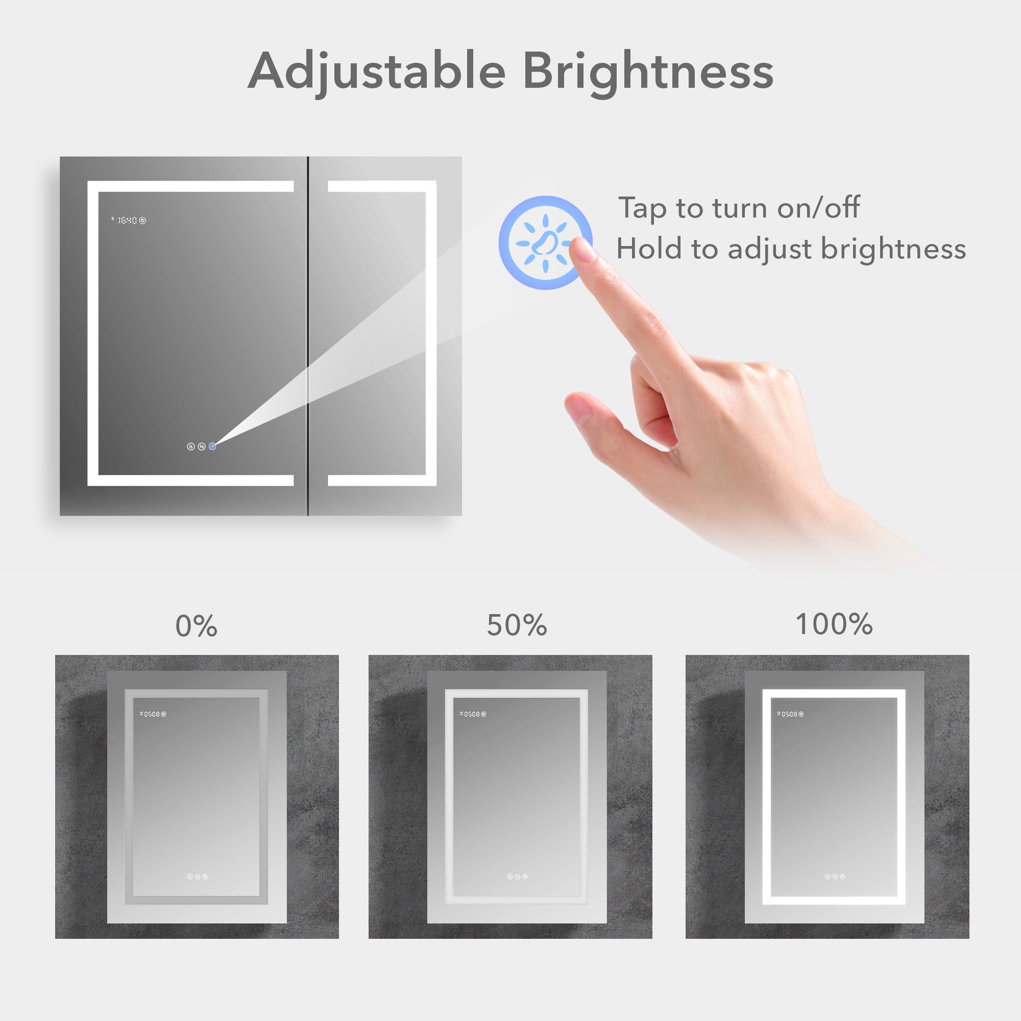 Asta Led Medicine Cabinet MCL2