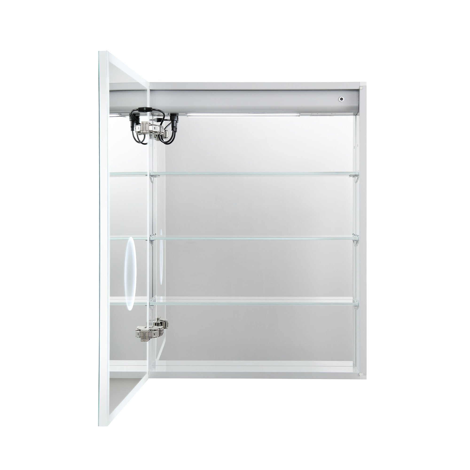 Sirius LED Medicine Cabinet with Clock MCL3