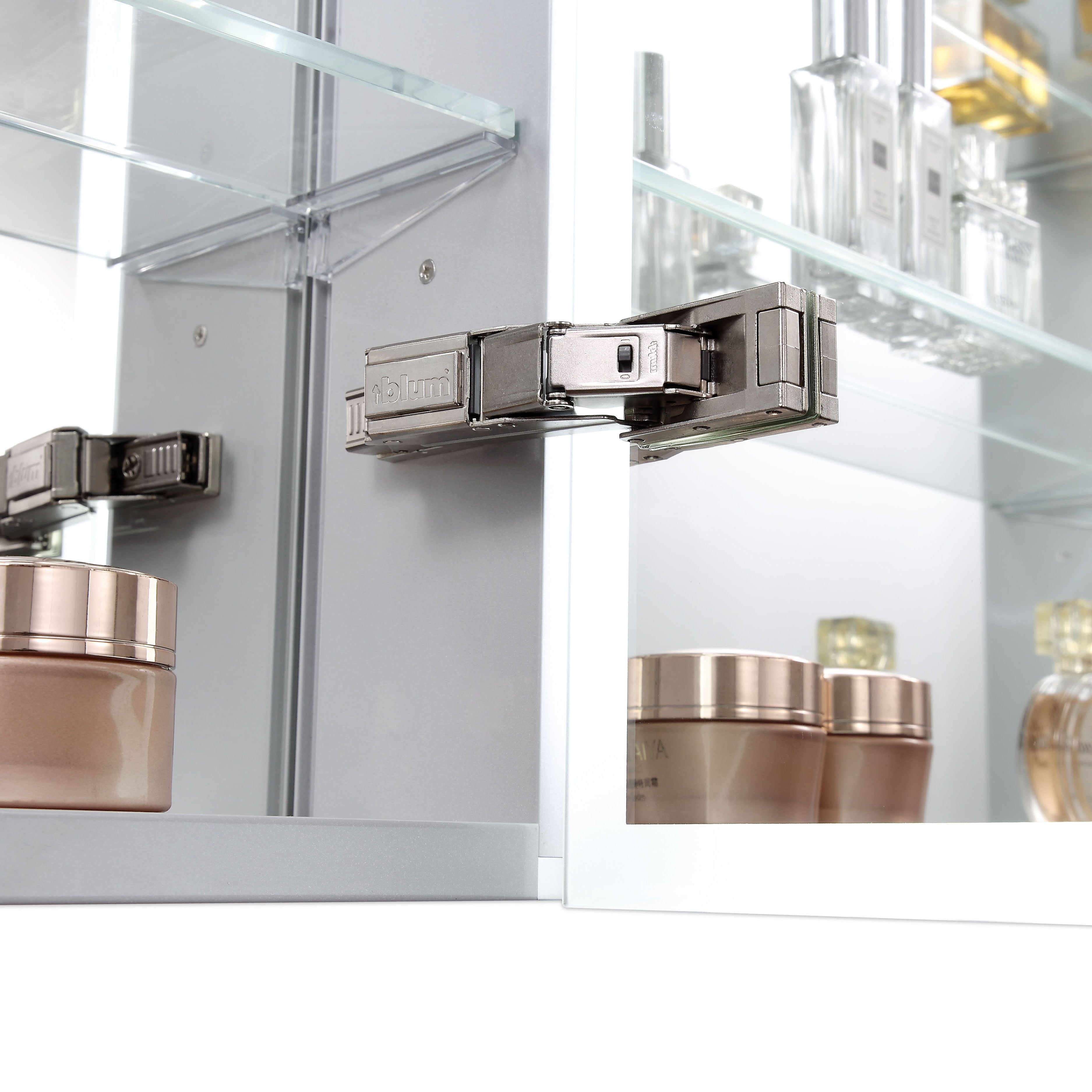 Sirius LED Medicine Cabinet with Clock MCL3