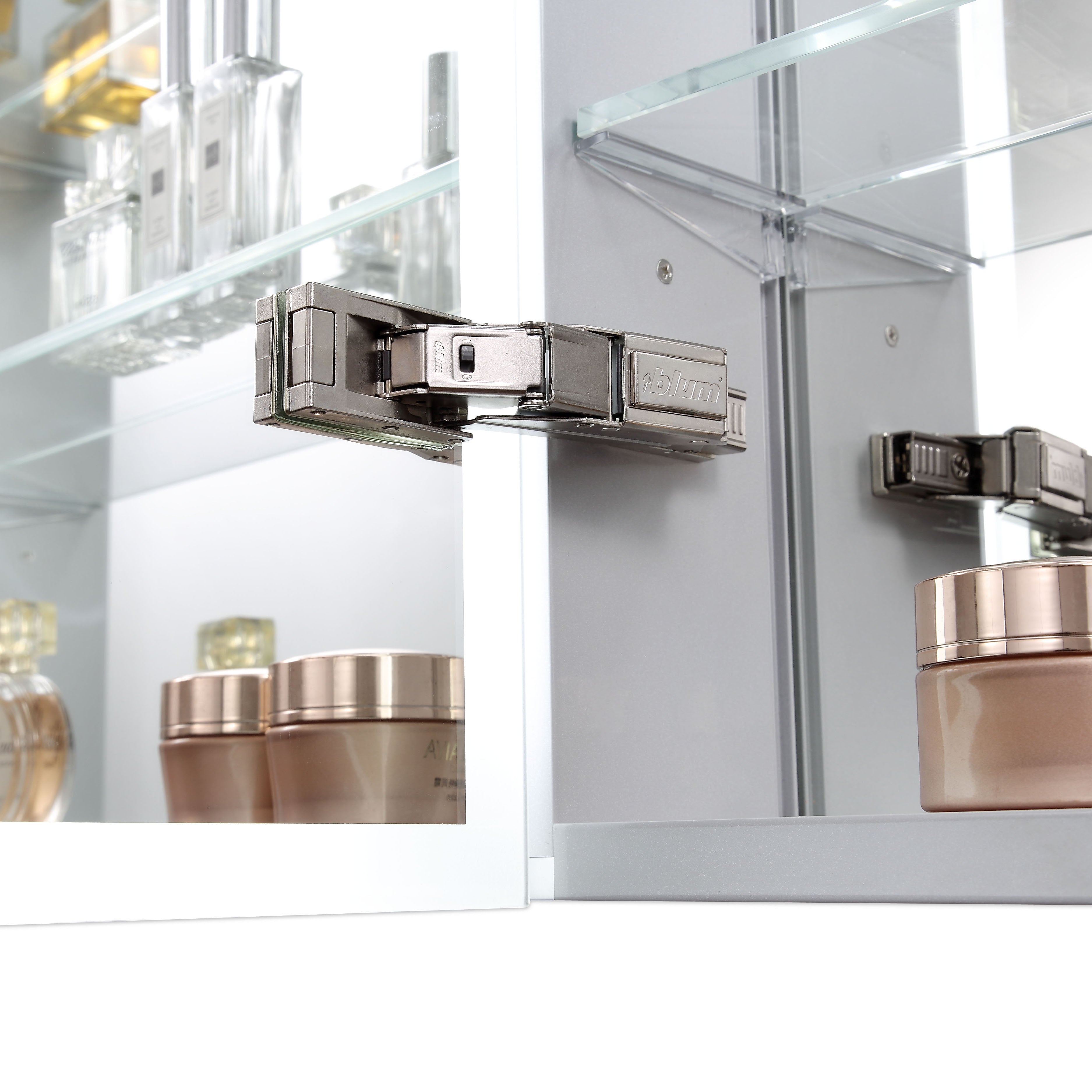 Sirius LED Medicine Cabinet with Clock MCL3