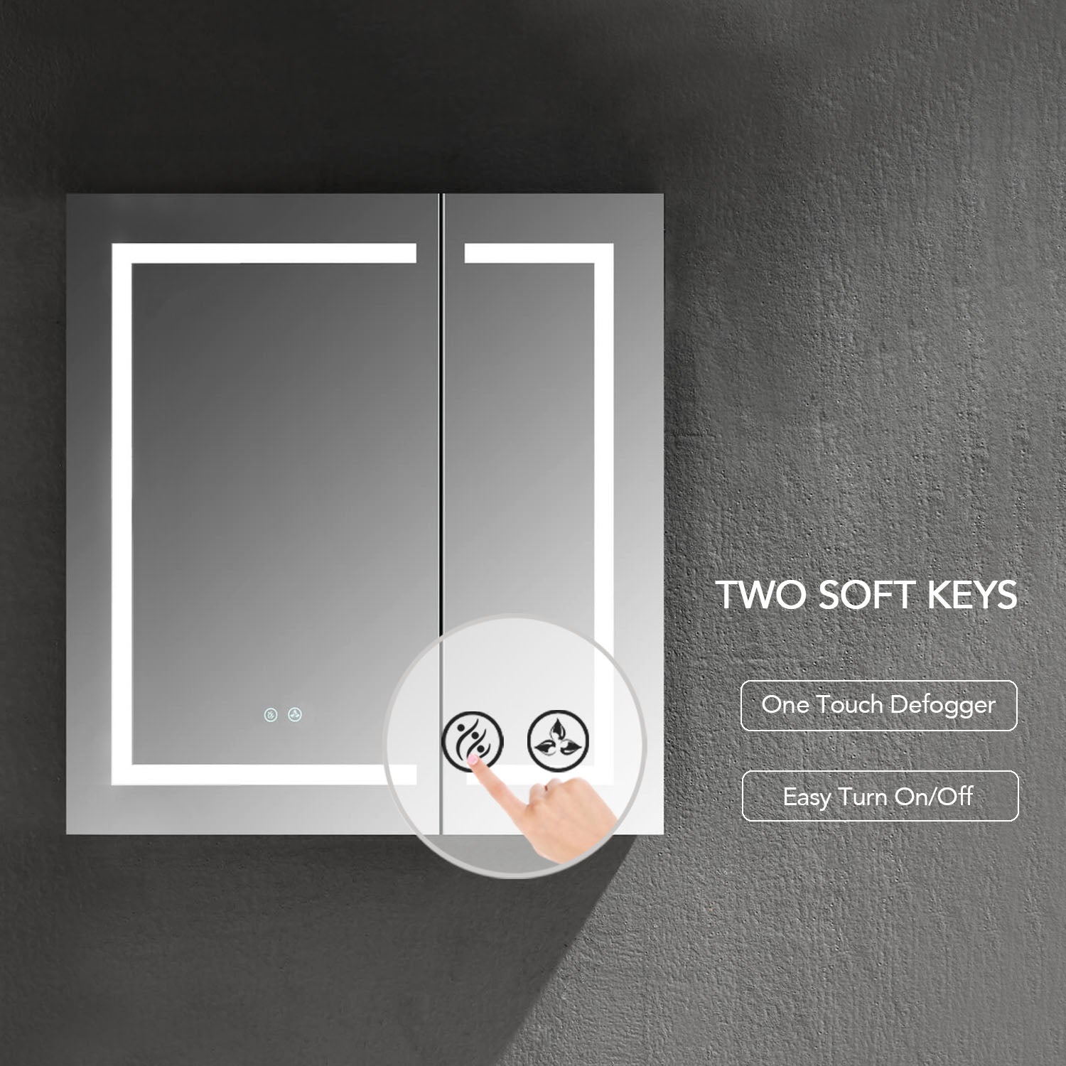 Vega LED Medicine Cabinet MCL4