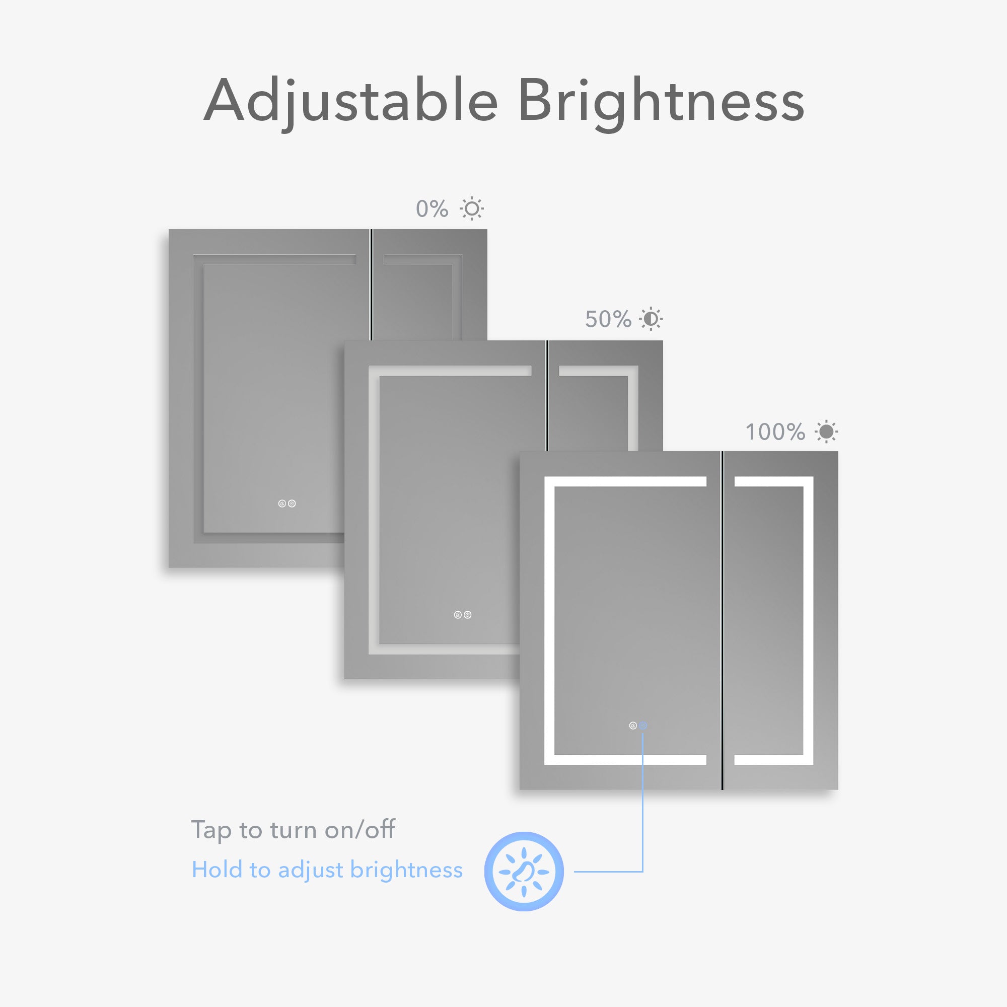Vega LED Medicine Cabinet MCL4