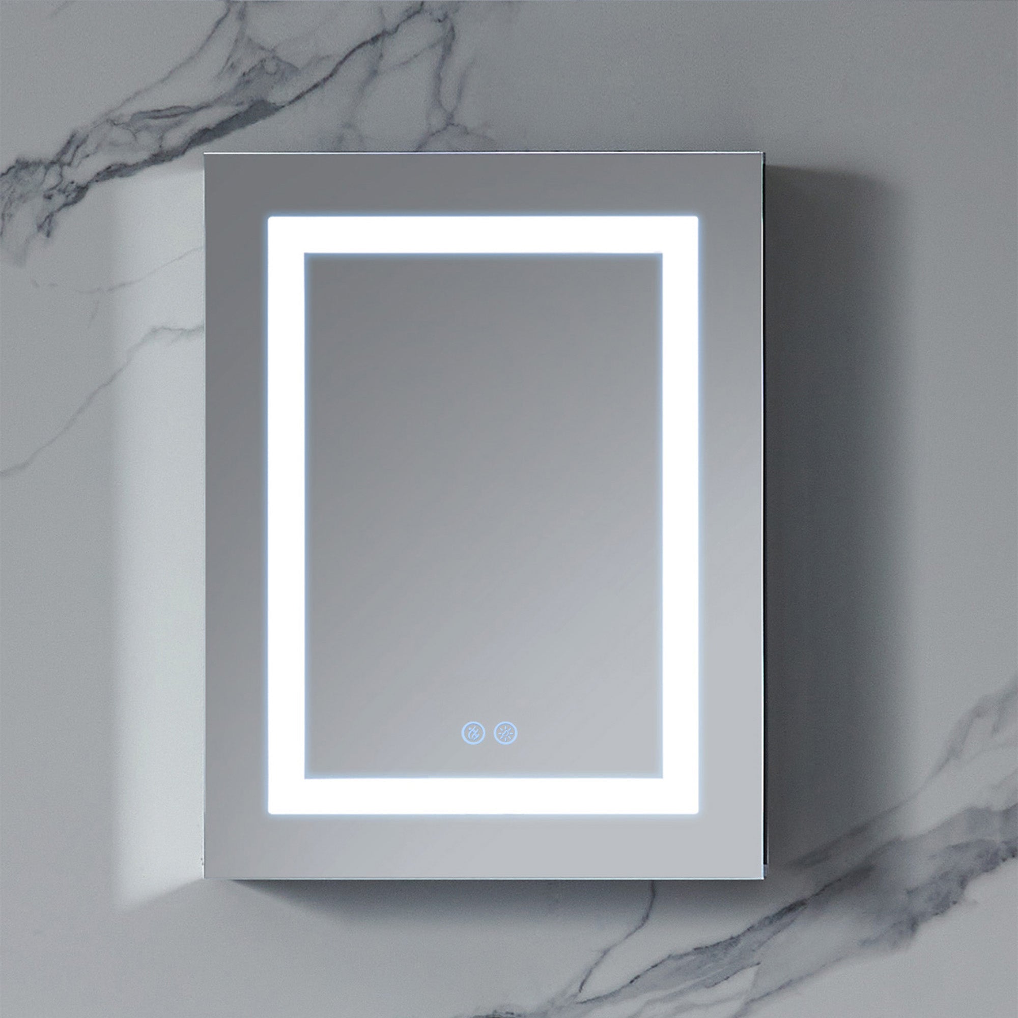 ED Medicine Cabinet – ETL Certified, Anti-Fog Mirror with