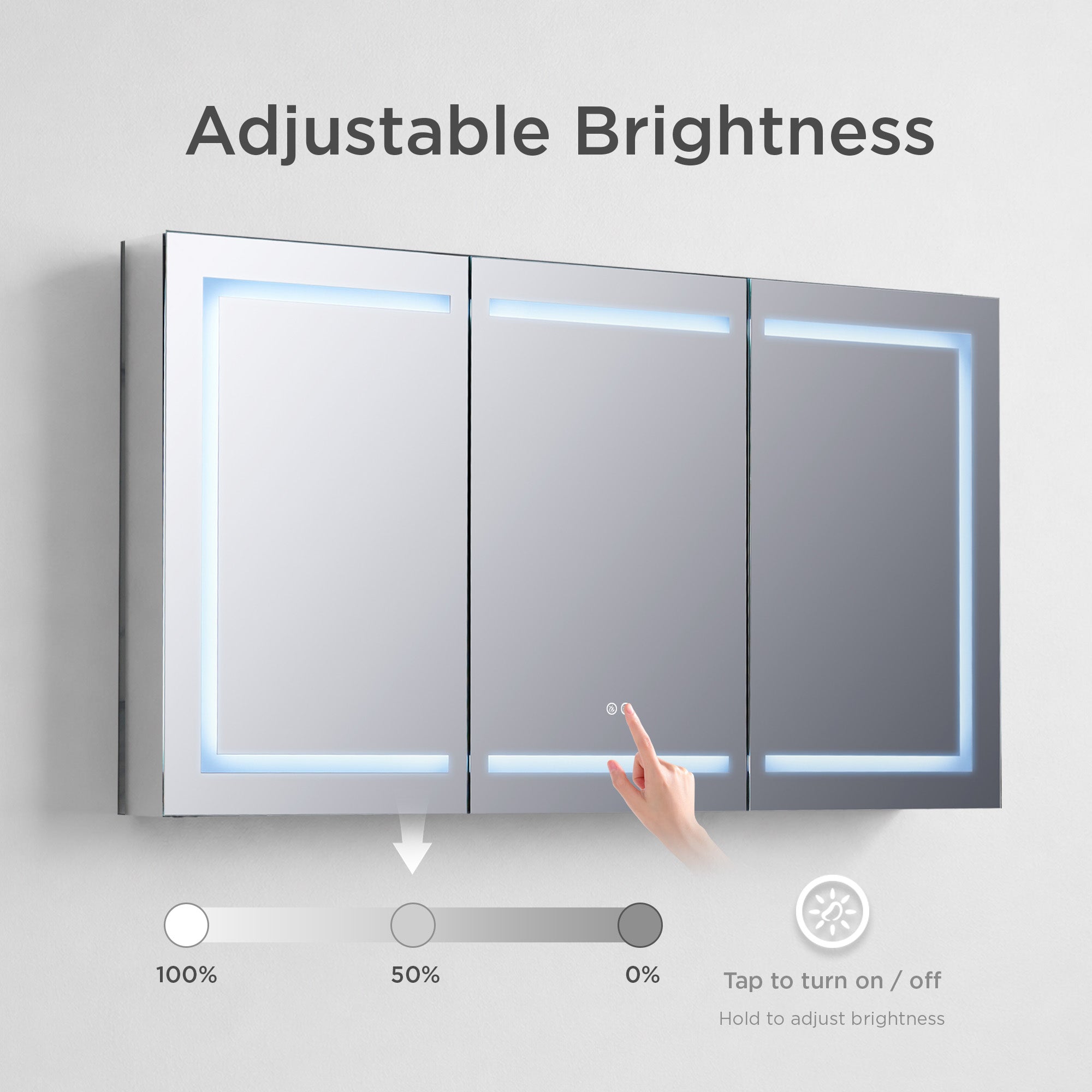 Canopus LED Medicine Cabinet MCL6