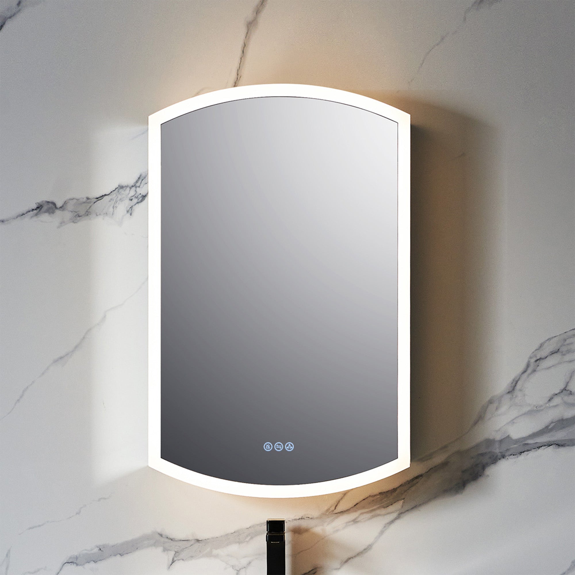 Castor LED Medicine Cabinet MCL7