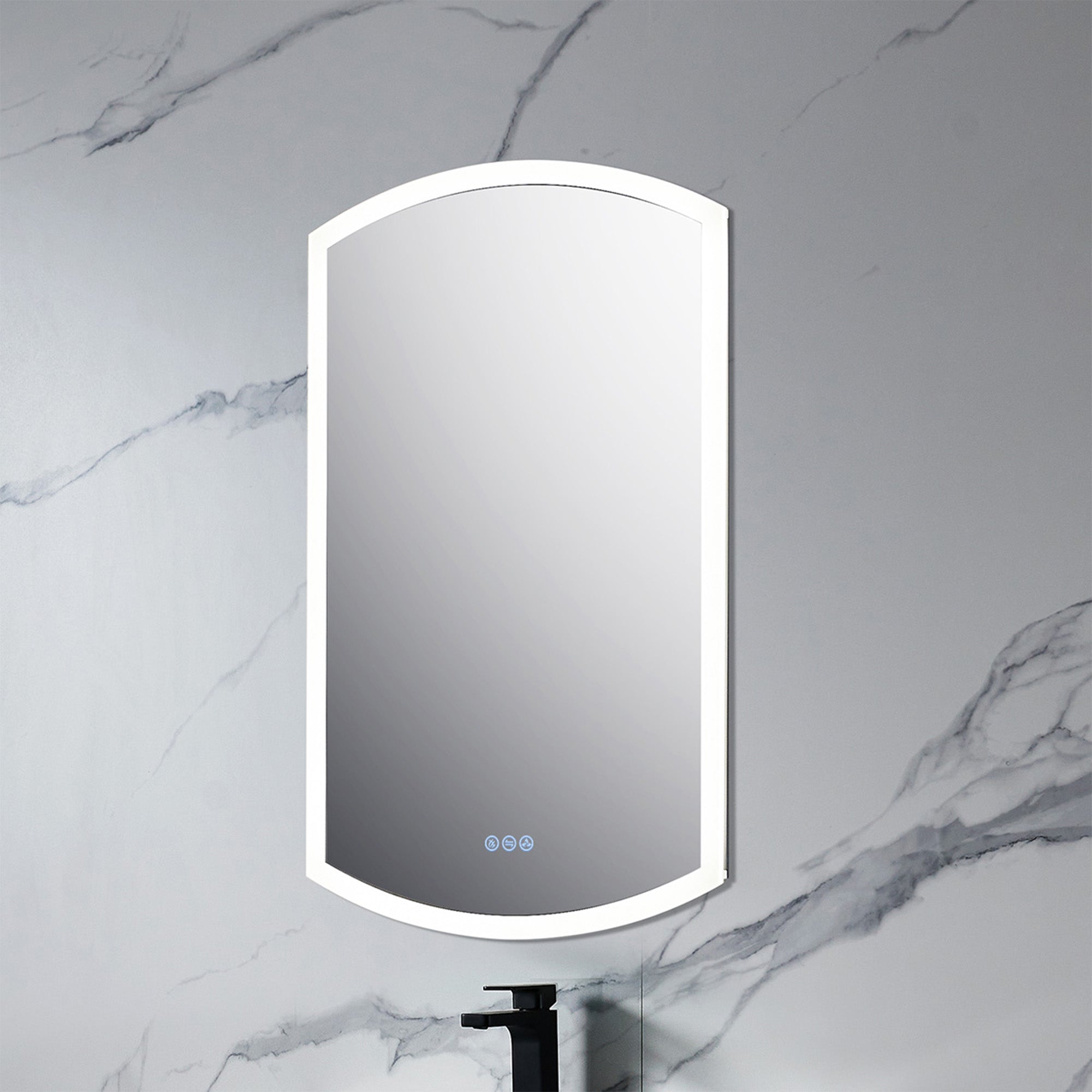 Castor LED Medicine Cabinet MCL7