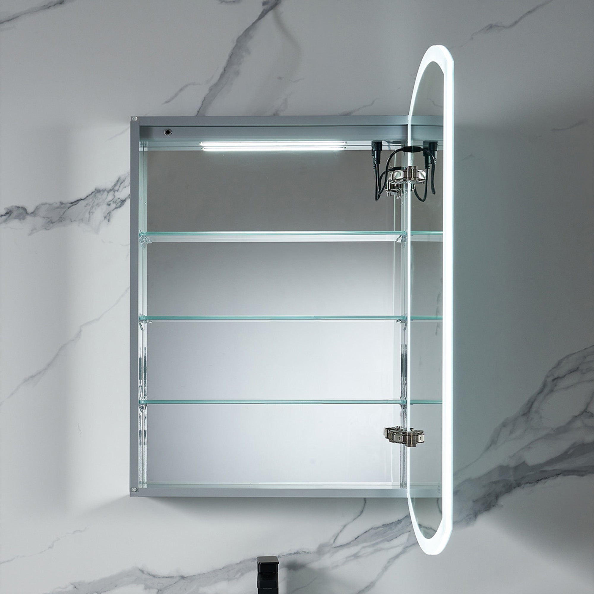 Castor LED Medicine Cabinet MCL7