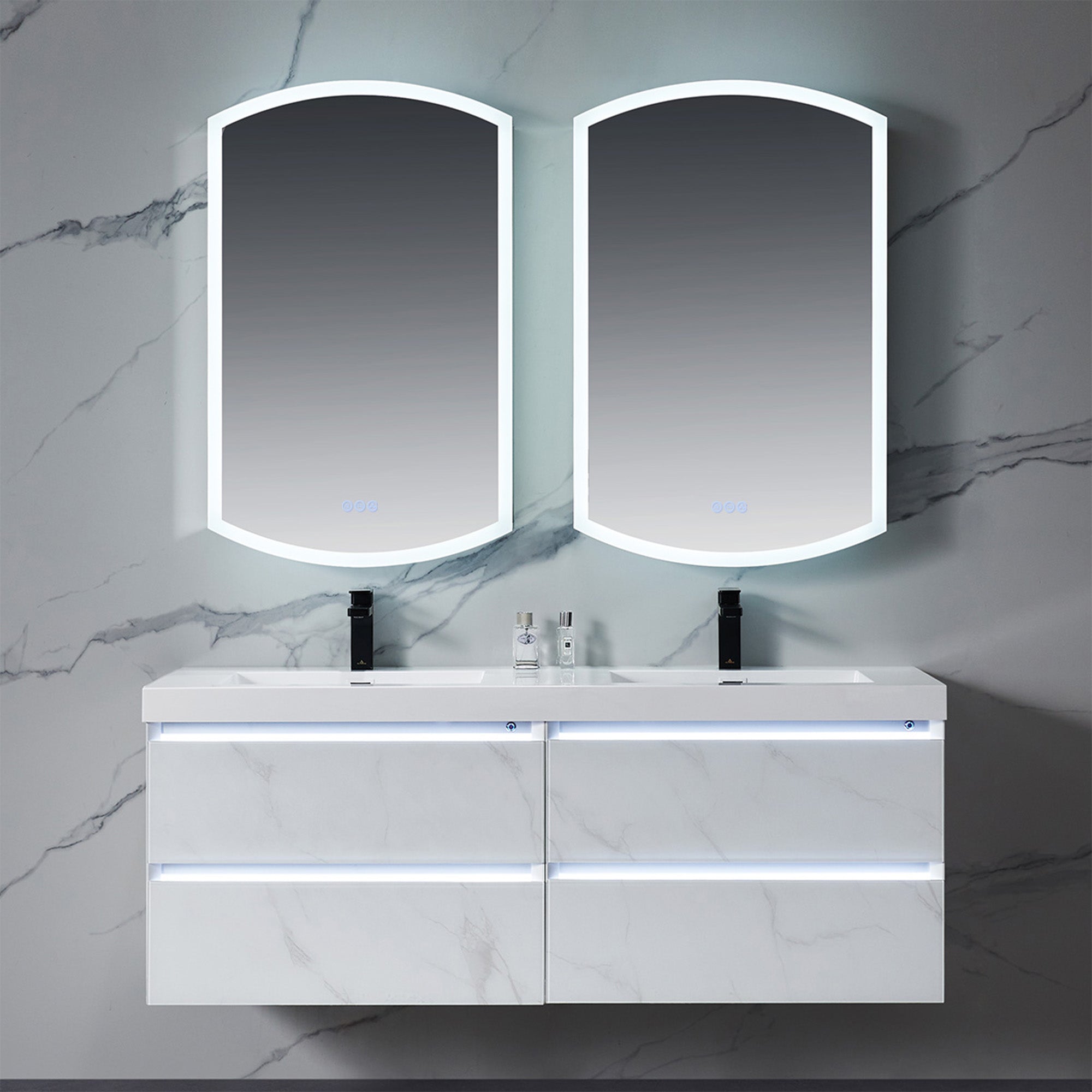 Castor LED Medicine Cabinet MCL7